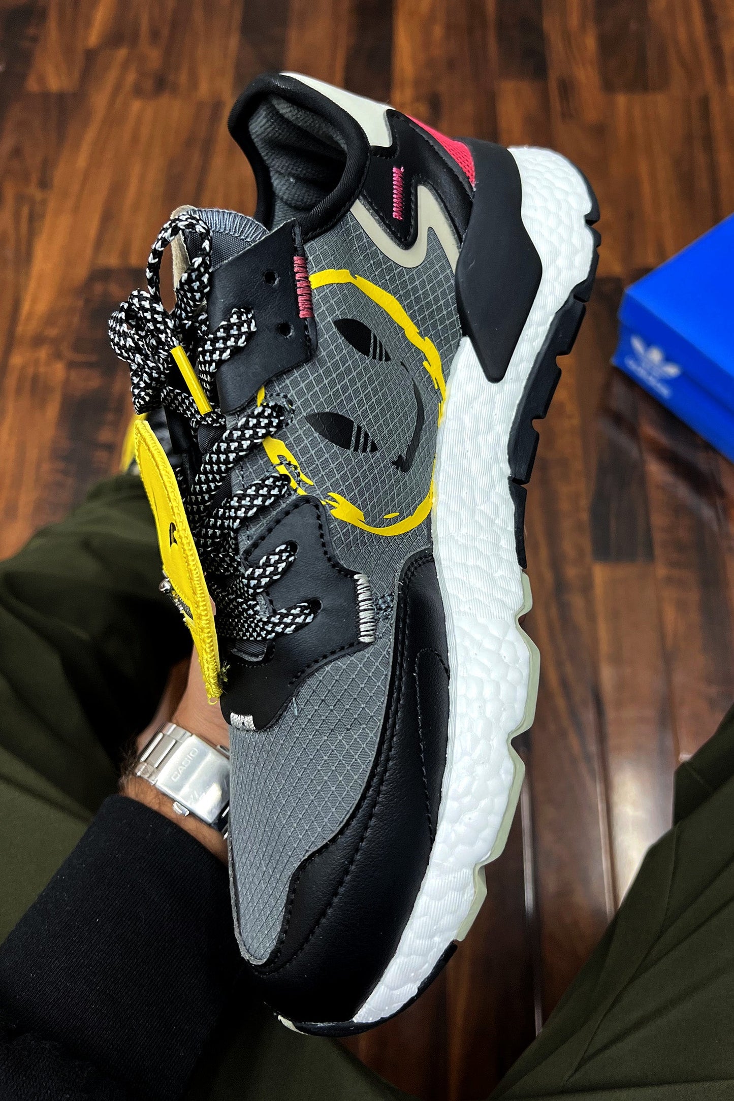 Adds Nite Jogger In Dark Grey