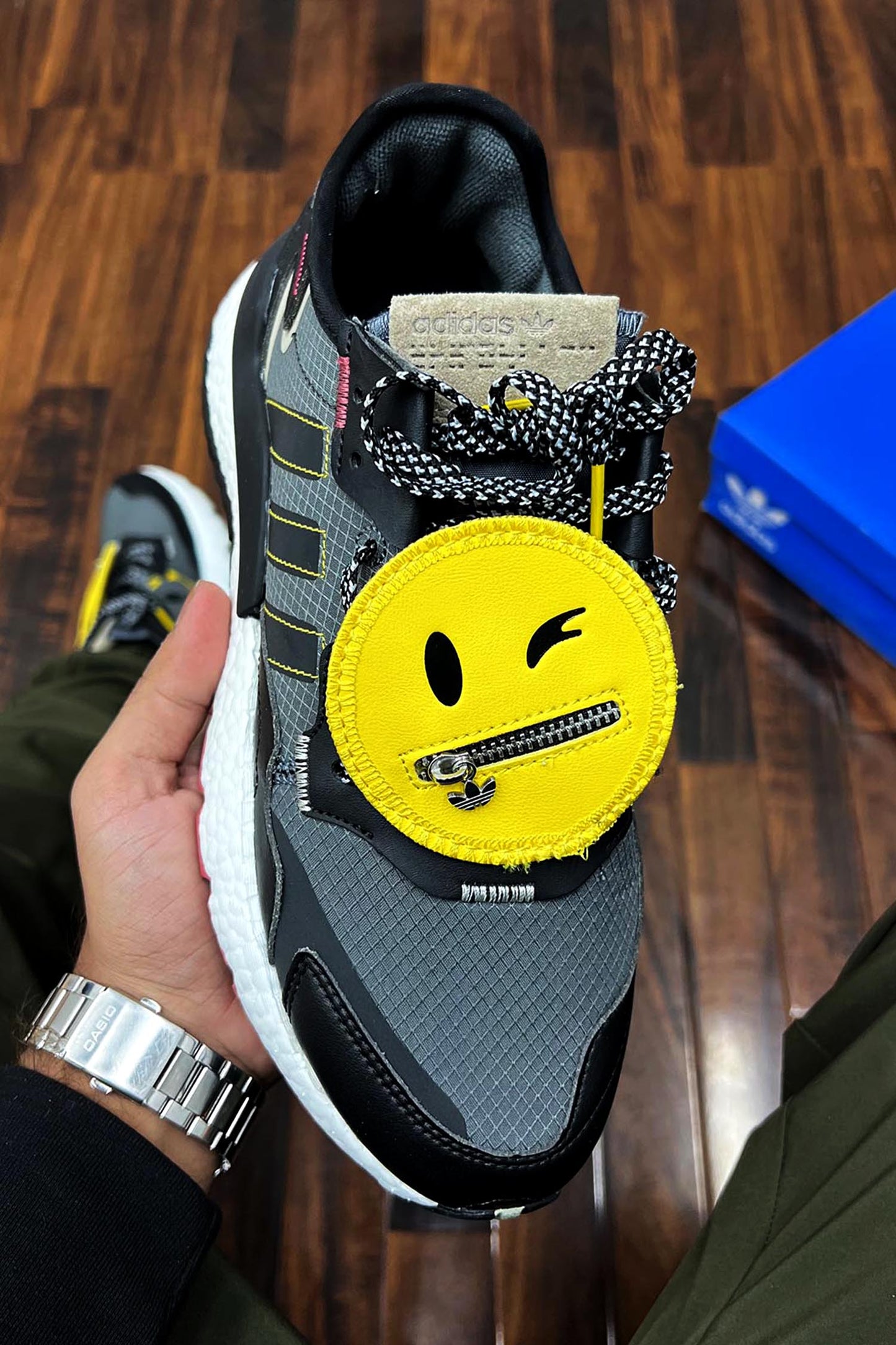 Adds Nite Jogger In Dark Grey