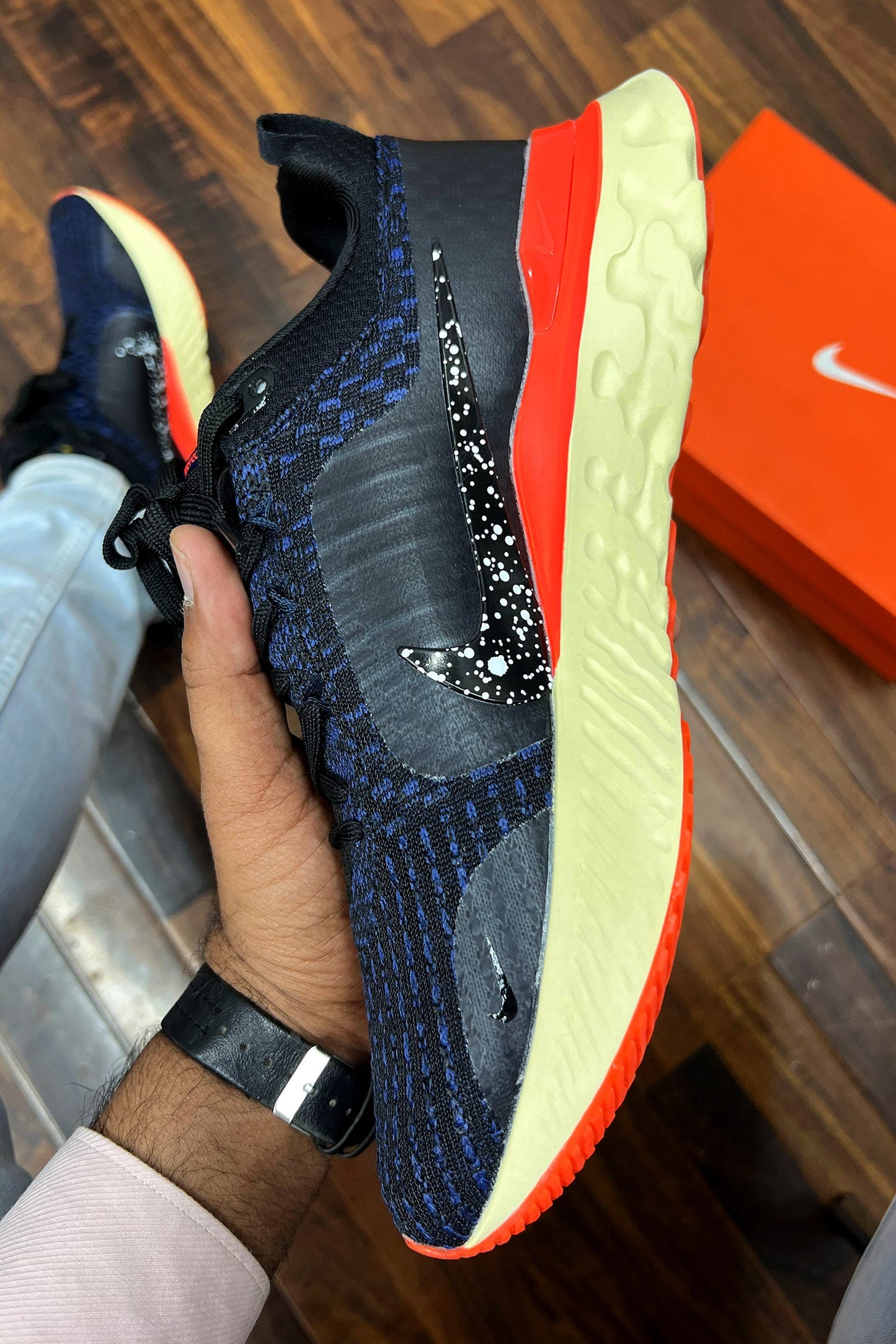 Nke React Infinity Run FK 3 Men Sneakers In Navy Blue