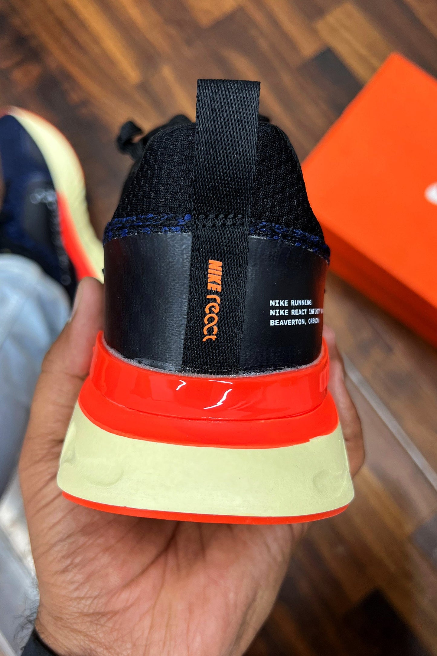 Nke React Infinity Run FK 3 Men Sneakers In Navy Blue