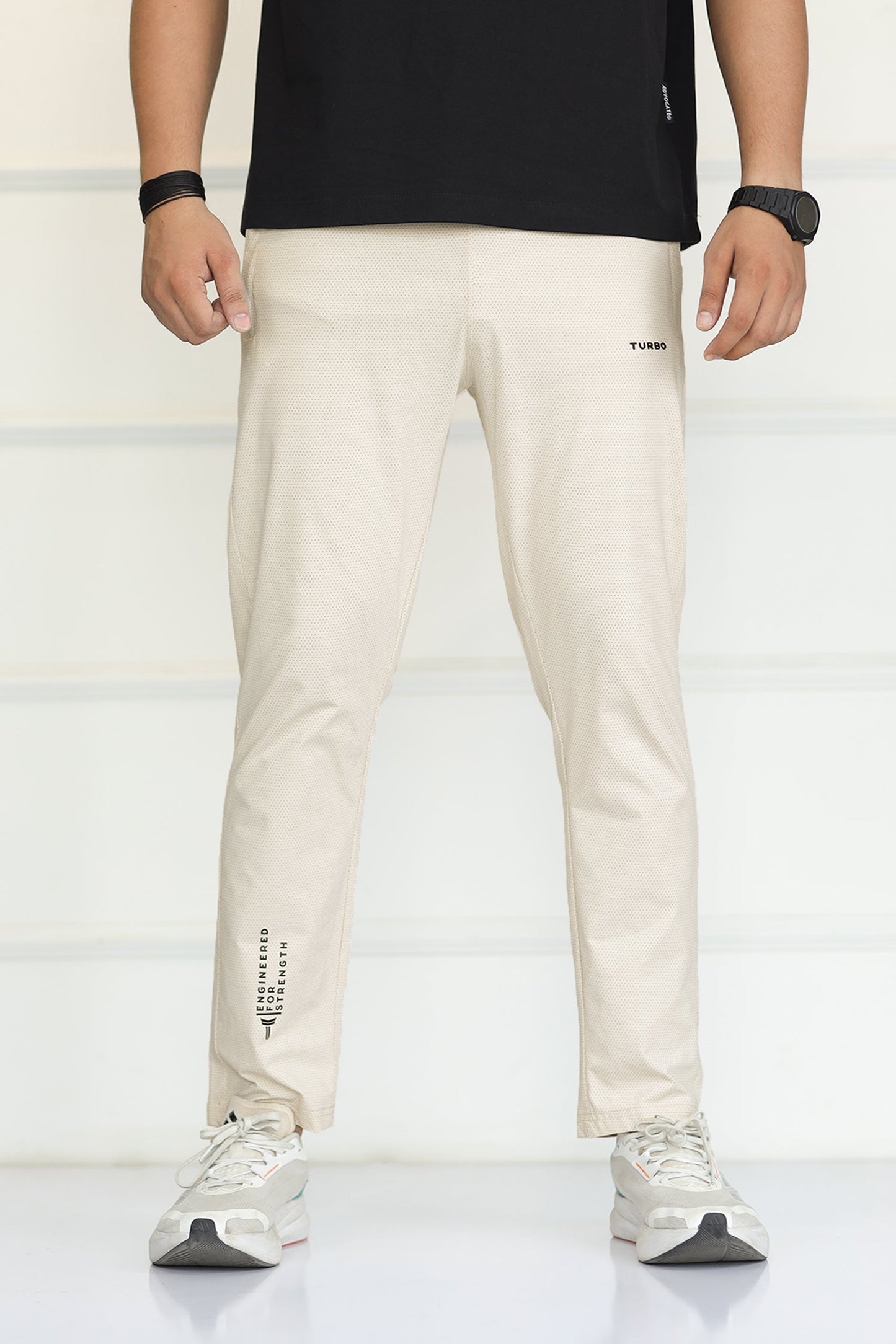 Turbo 'Kinetic-Stretch' Performance Dry-fit Trouser In Beige