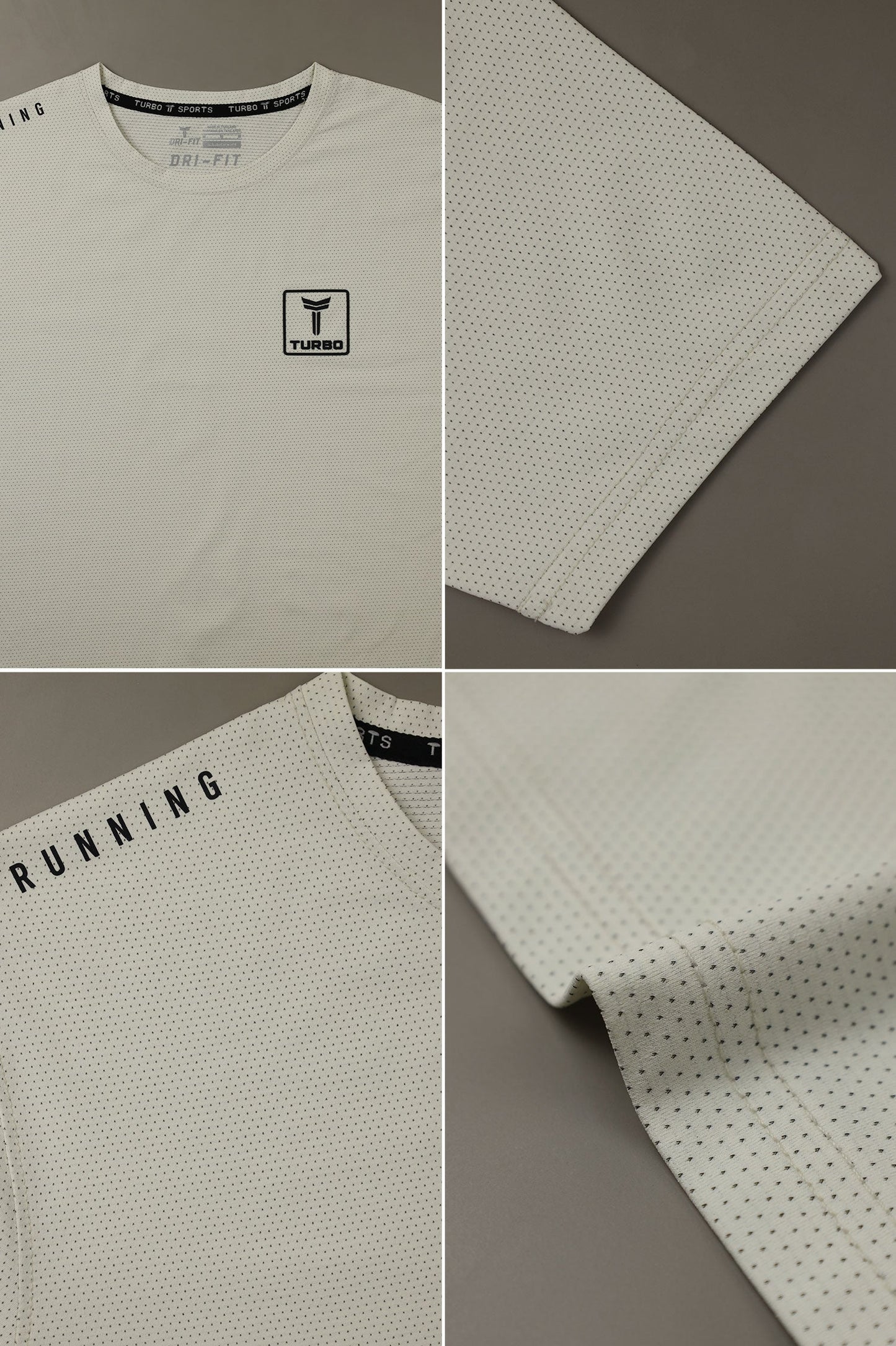 Turbo 'Aero-Flow' Perforated Running Dry-Fit Tee