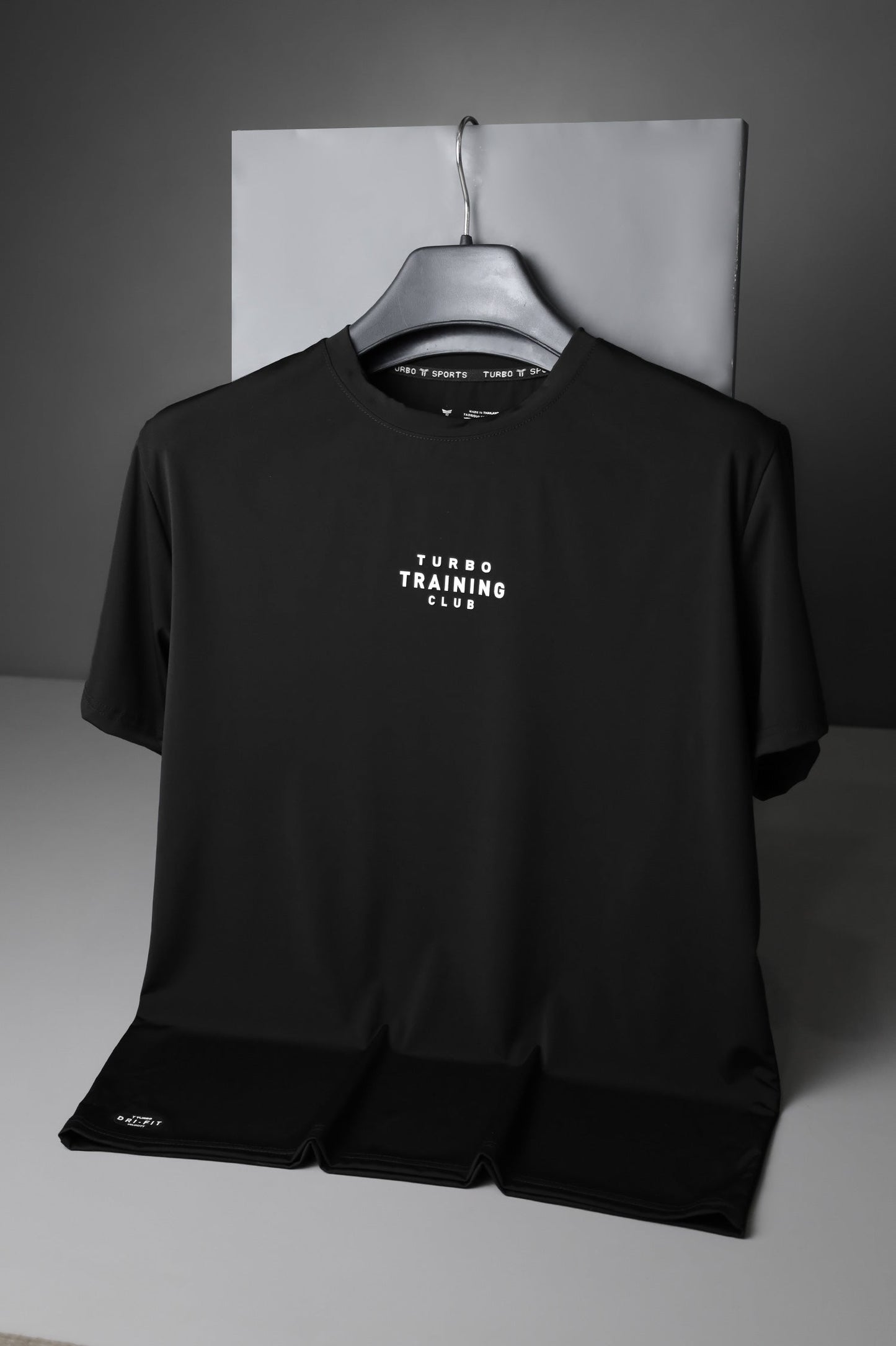 Turbo Training Club Climacool Mesh Dry-Fit Tee In Black