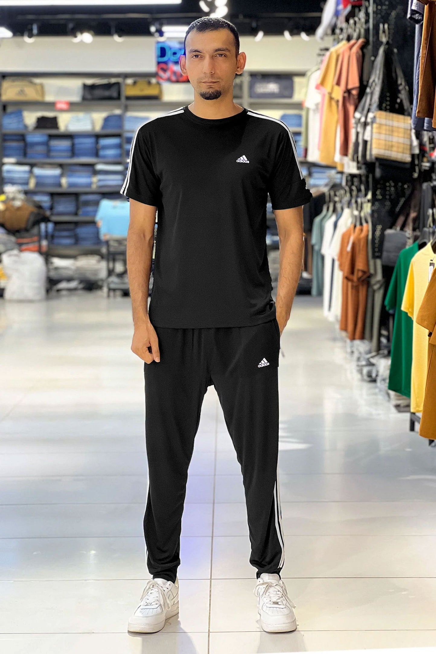 Adds Premium Tri-Line Quick-Dry Tracksuit