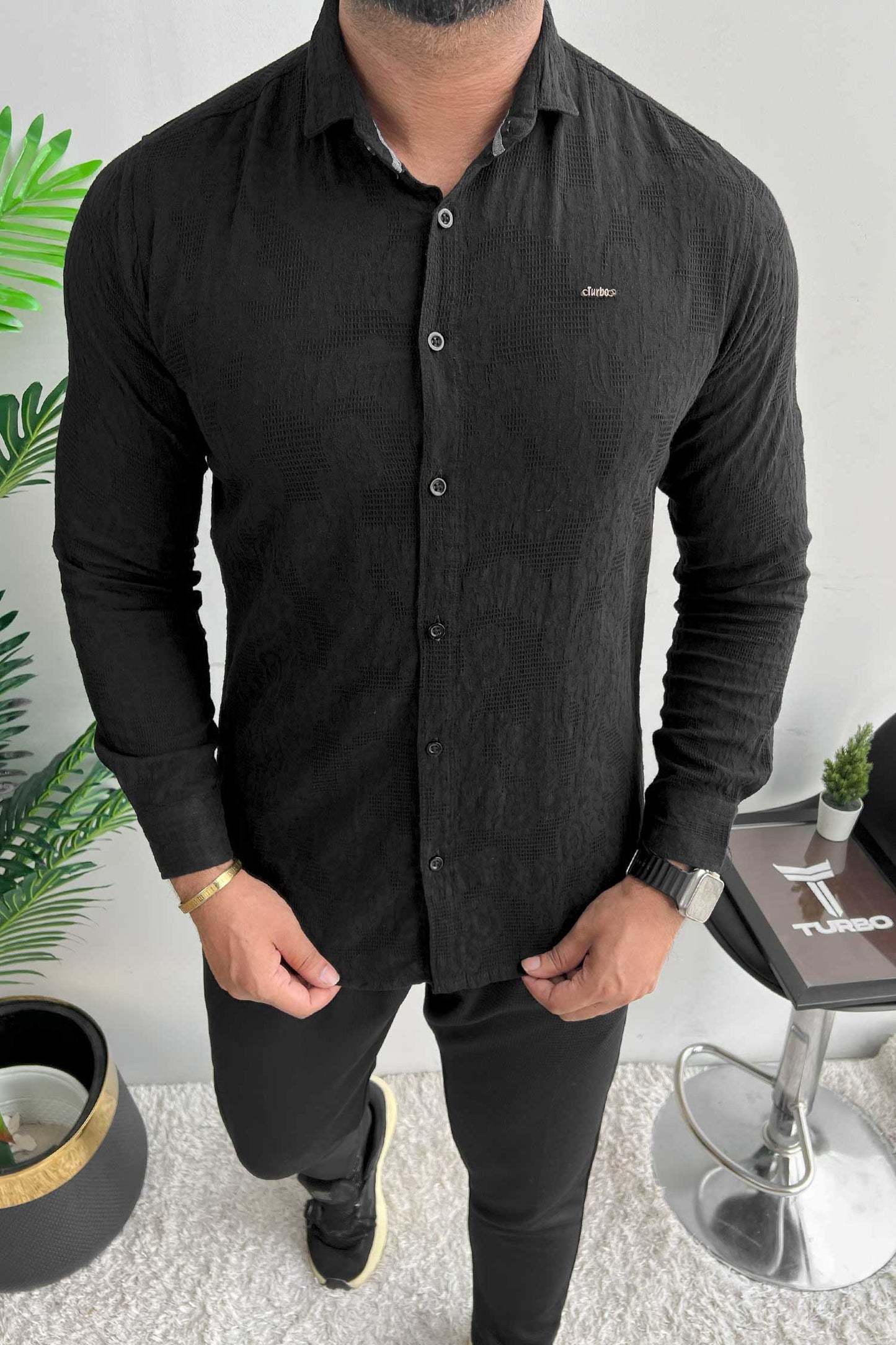 Fabrico Long Sleeve Cotton Casual Shirt