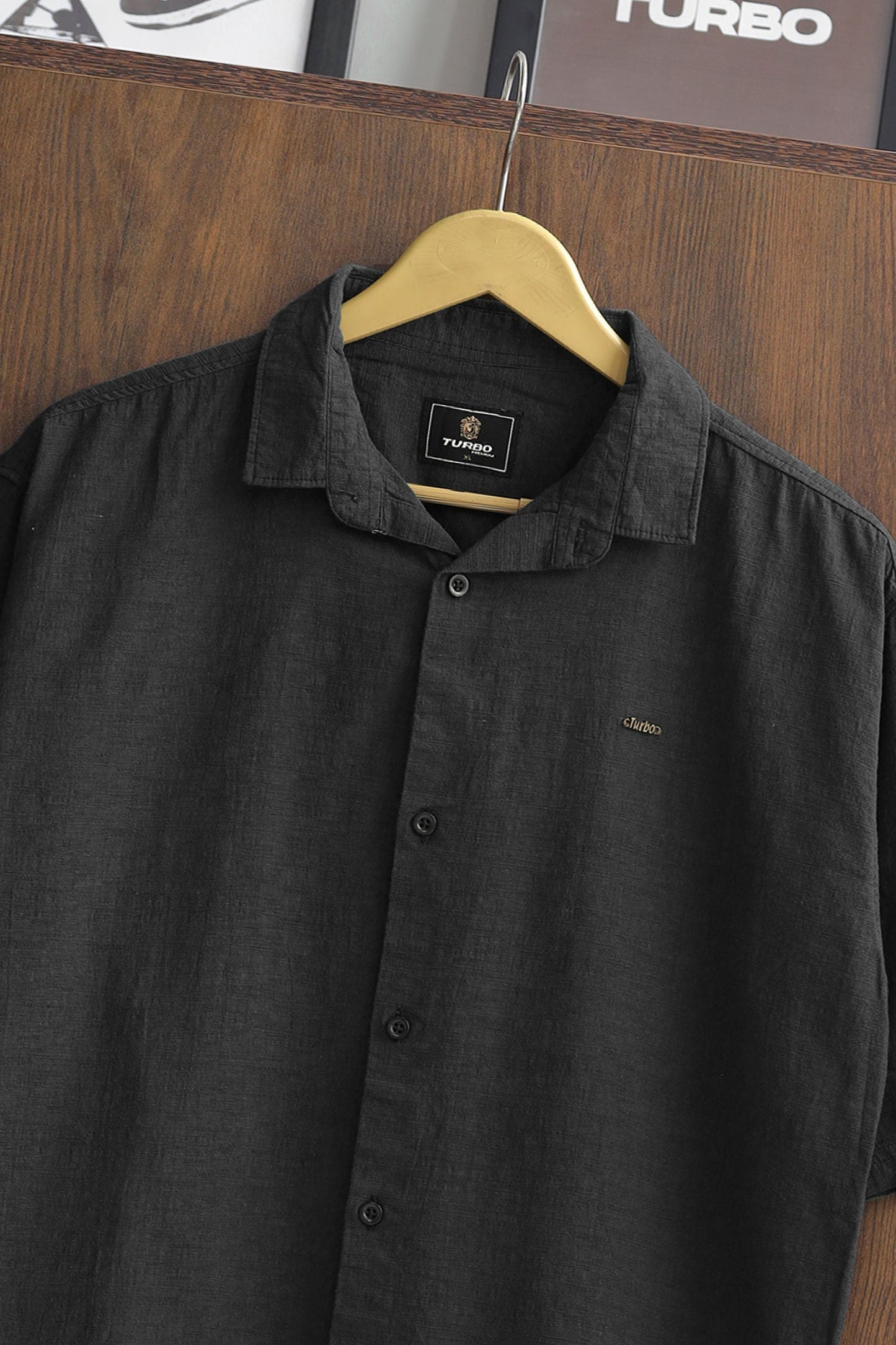 Turbo Textured Relaxed Fit Casual Shirt