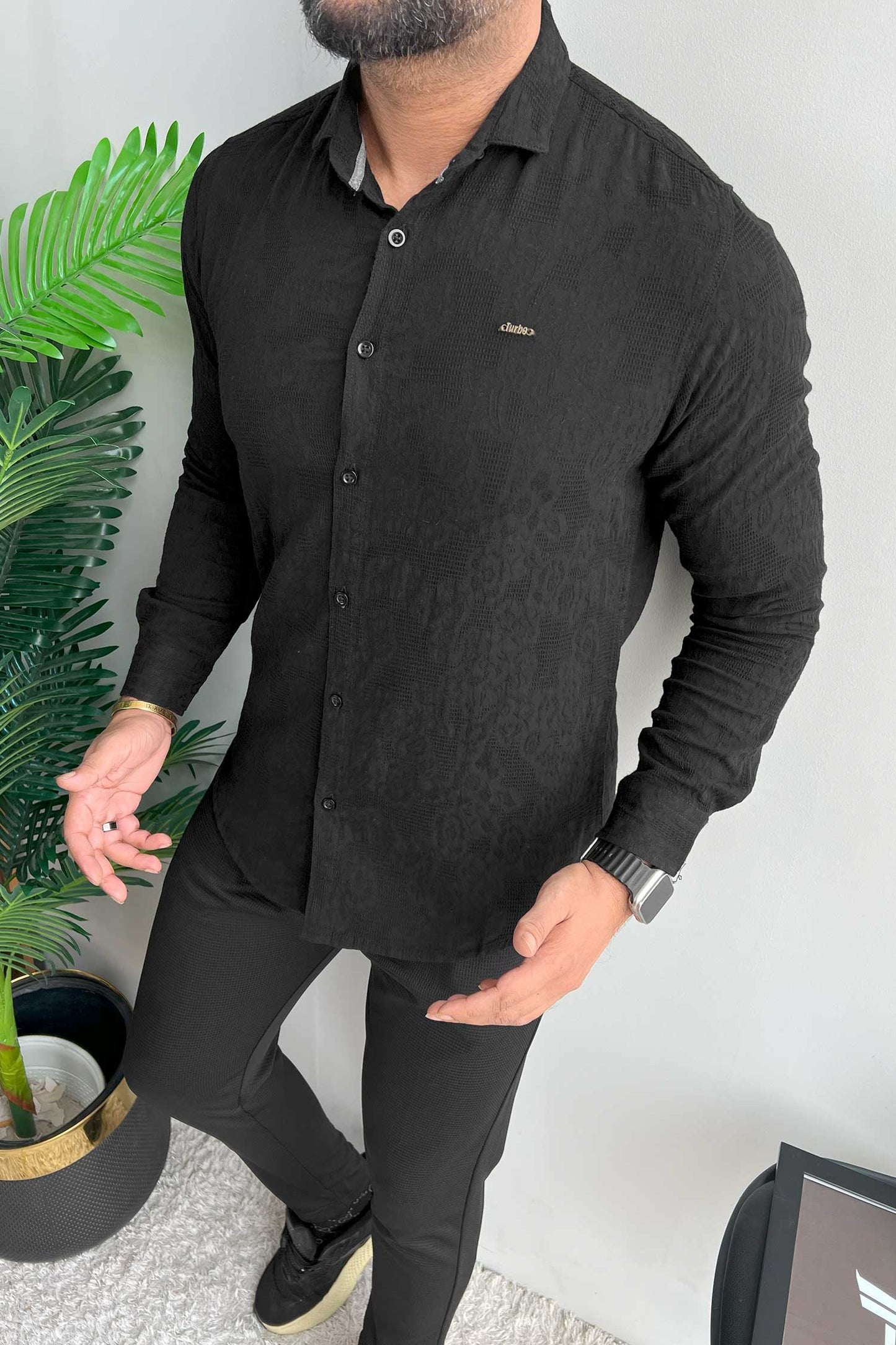 Fabrico Long Sleeve Cotton Casual Shirt