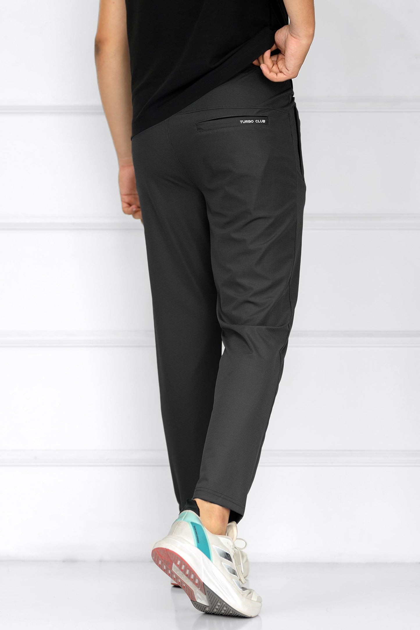 Turbo 'Athletic Club' Kinetic Men's Dryfit Trouser In Black