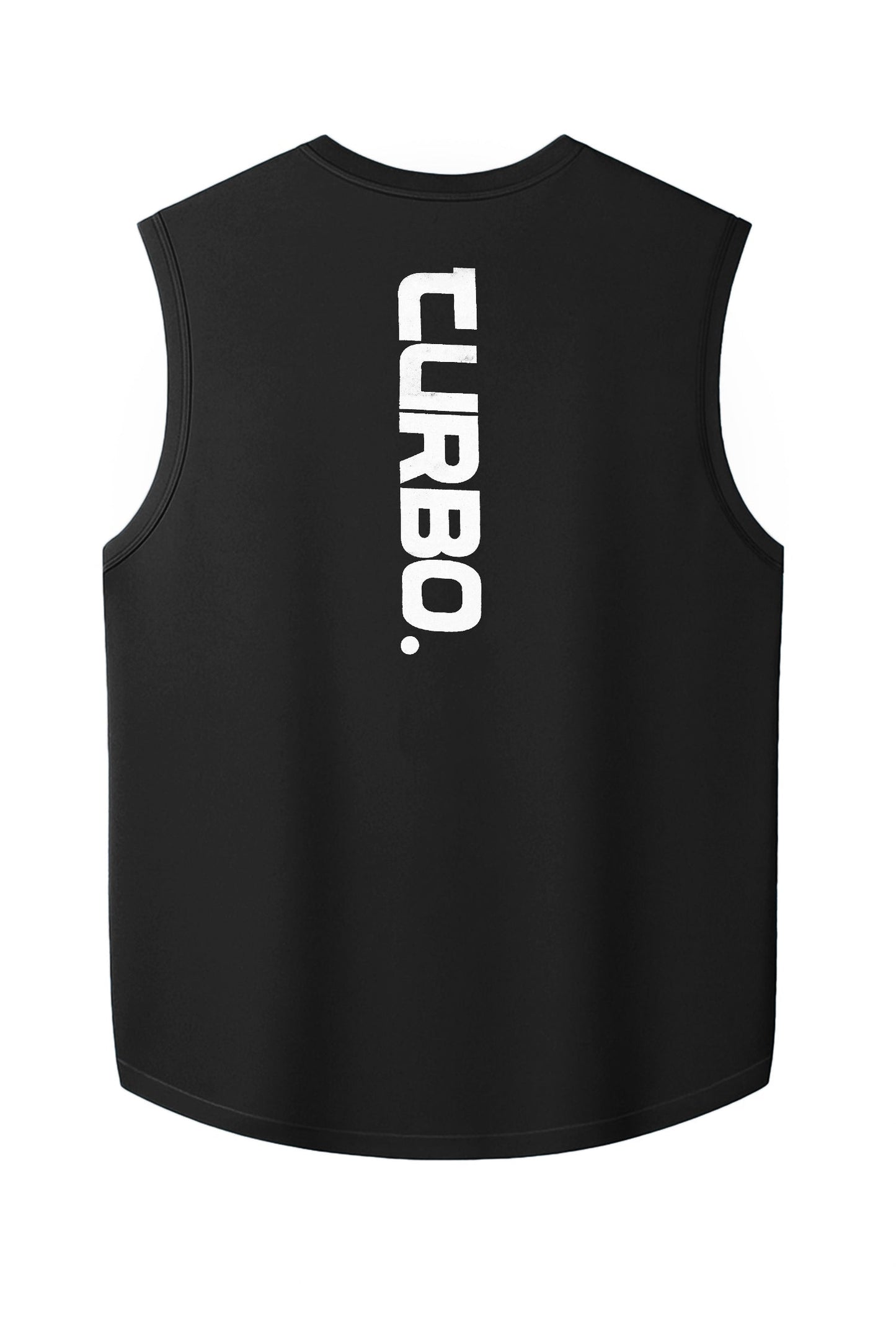 Turbo 'Xtreme Cut' Muscle Performance Men Sando In Black