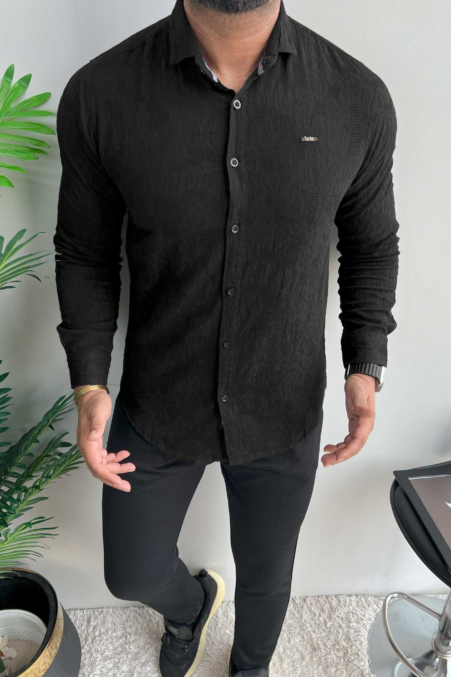 Fabrico Long Sleeve Cotton Casual Shirt