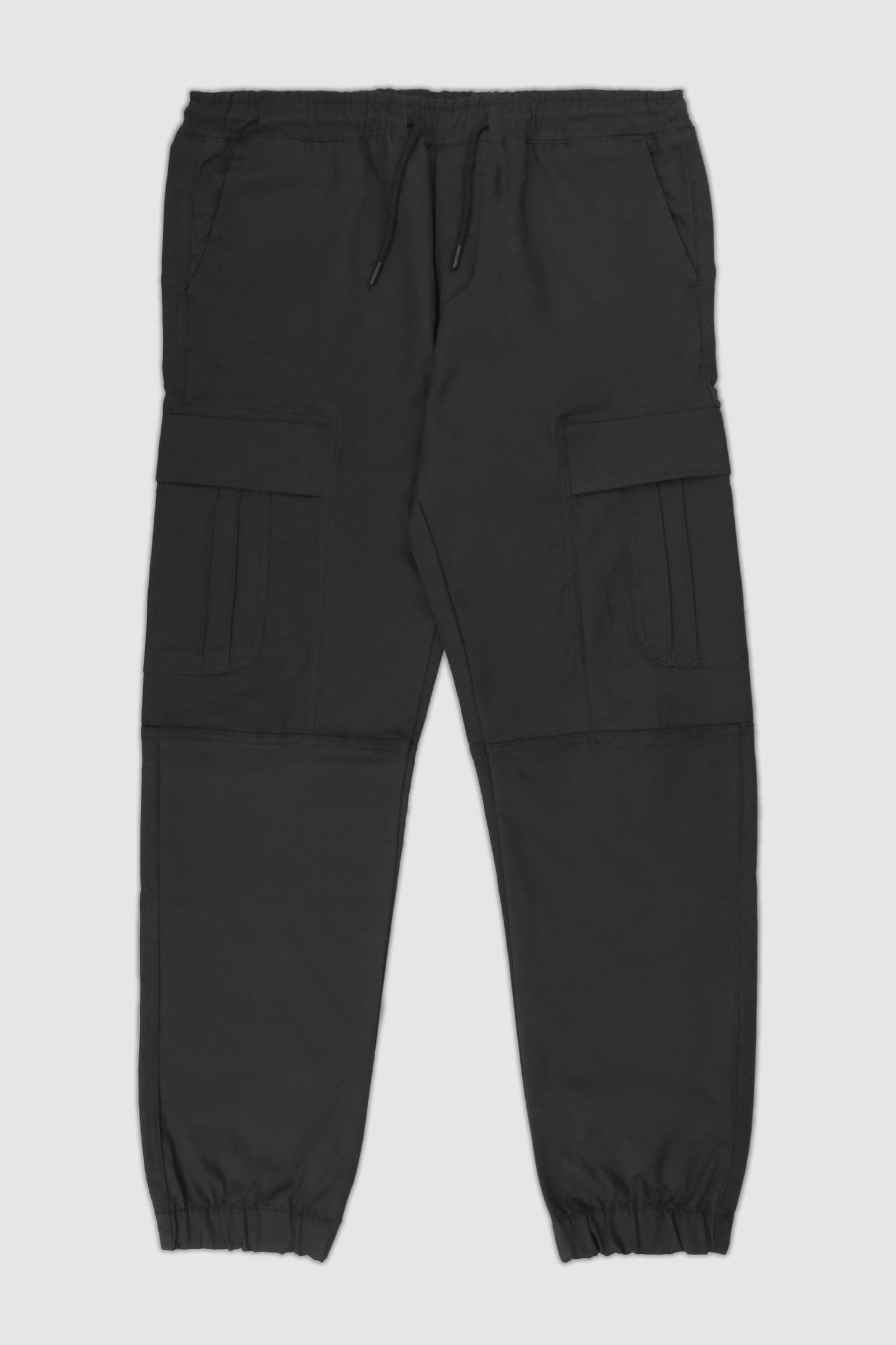 Turbo's Essential Baggy Fit Cargo Trouser In Black