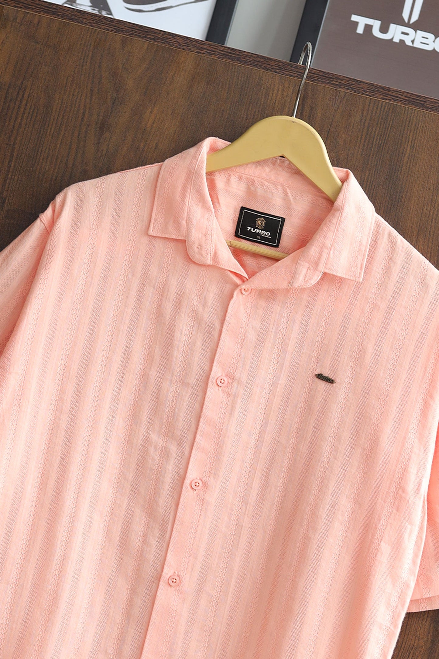 Turbo Endless Cool Embossed Casual Shirt