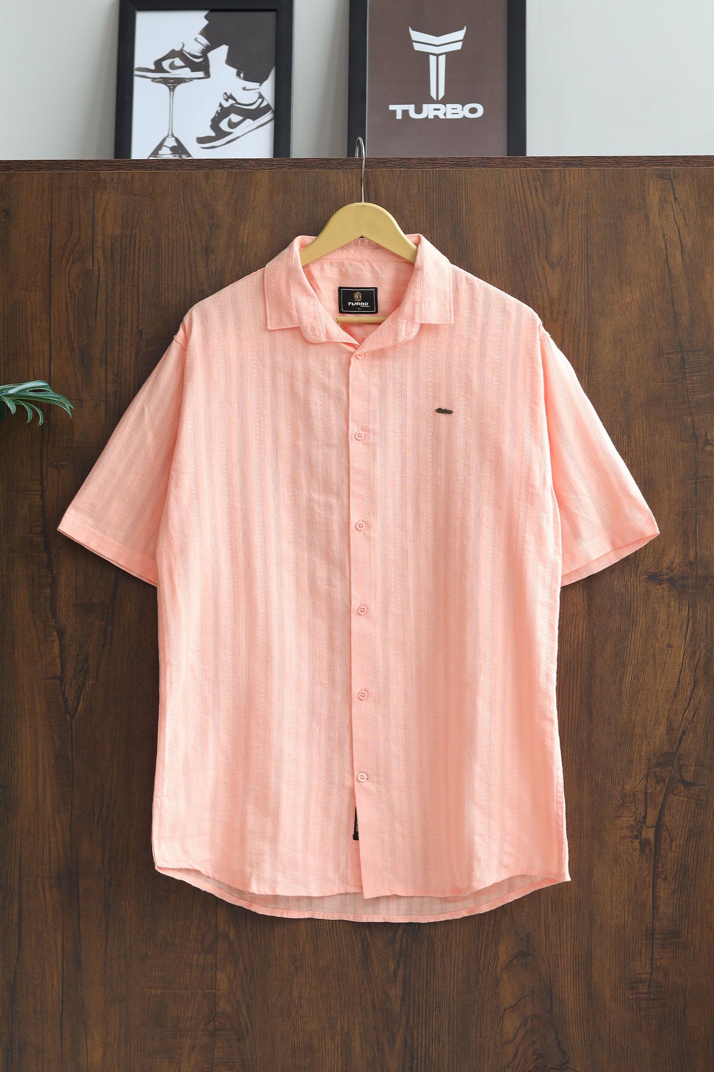 Turbo Endless Cool Embossed Casual Shirt