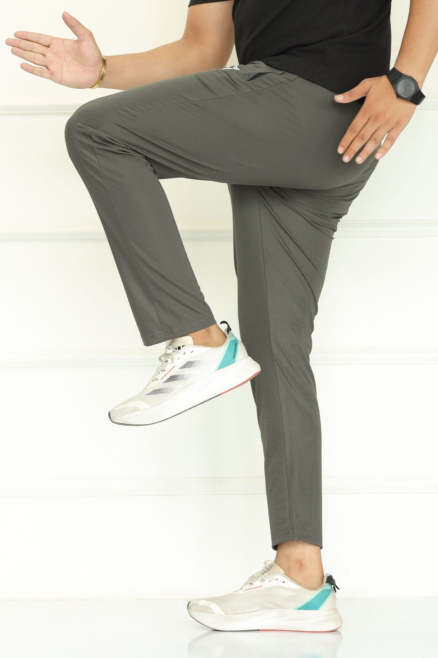 Turbo Victory Club Signature Men's Dryfit Trouser In Camo Green