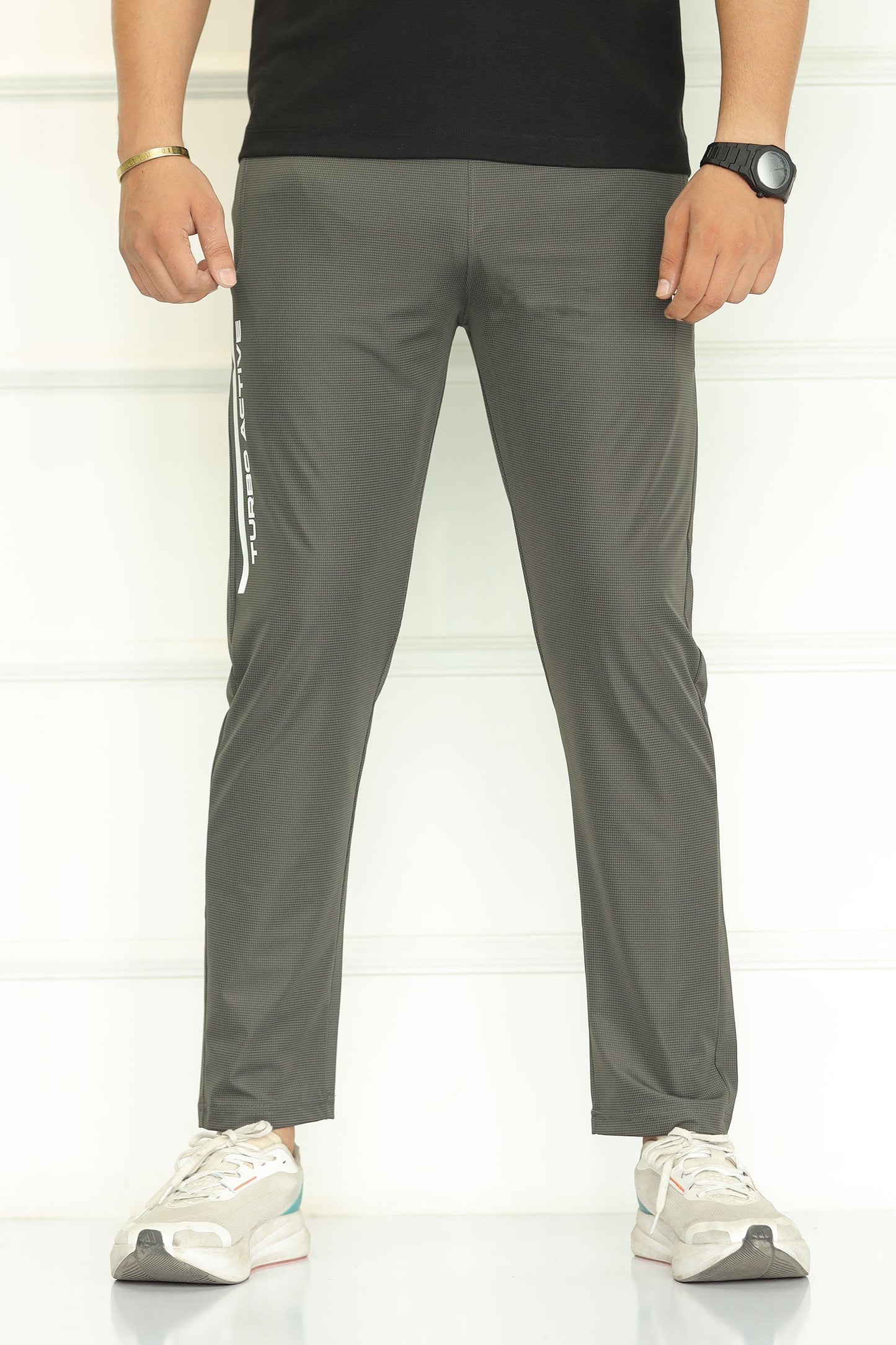 Turbo Victory Club Signature Men's Dryfit Trouser In Camo Green