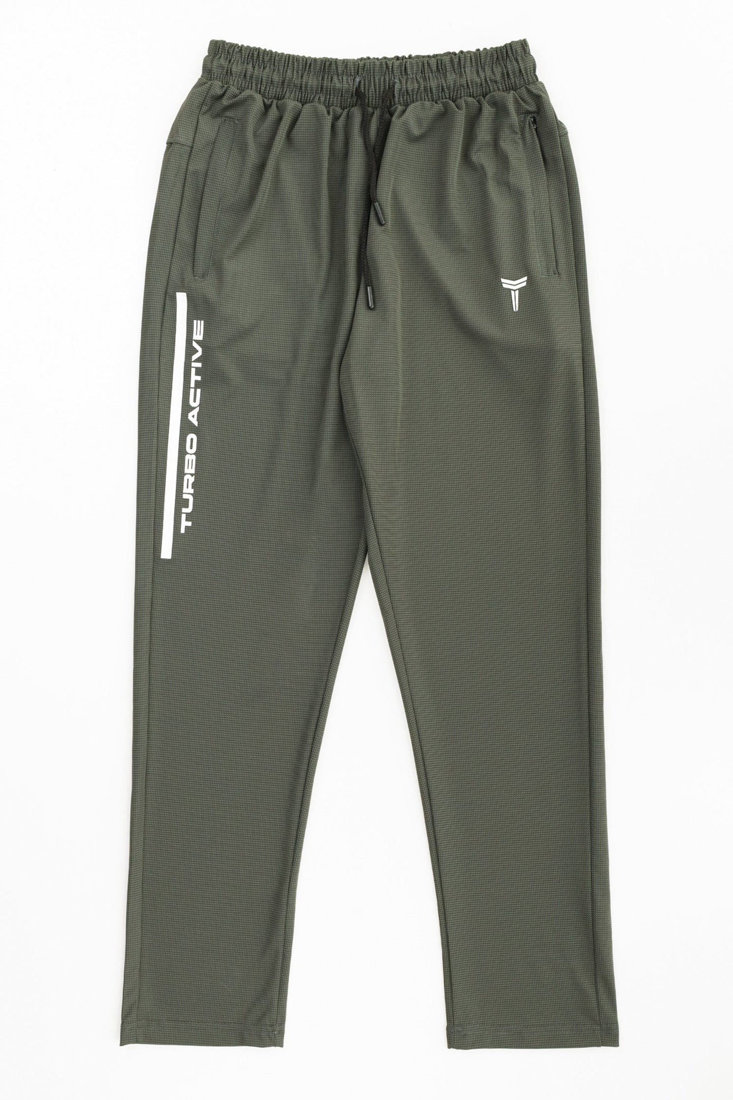 Turbo Victory Club Signature Men's Dryfit Trouser In Camo Green