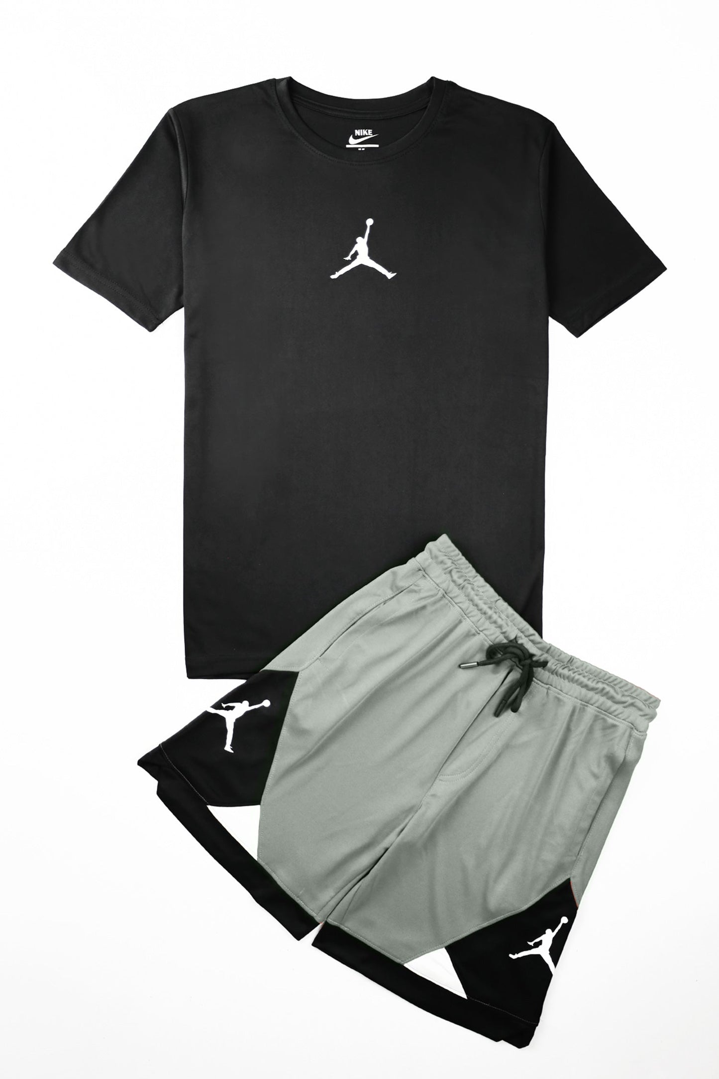 Jrdn Training Contrast Performance Men's Black&Sea Green