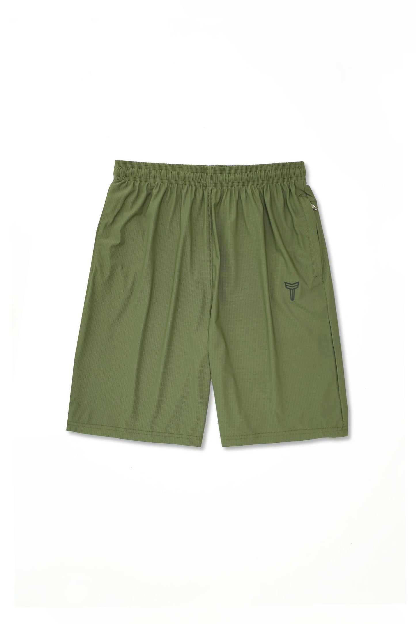 Turbo Titan-Tough Big Size Dry-Fit Men's Shorts In Camo Green