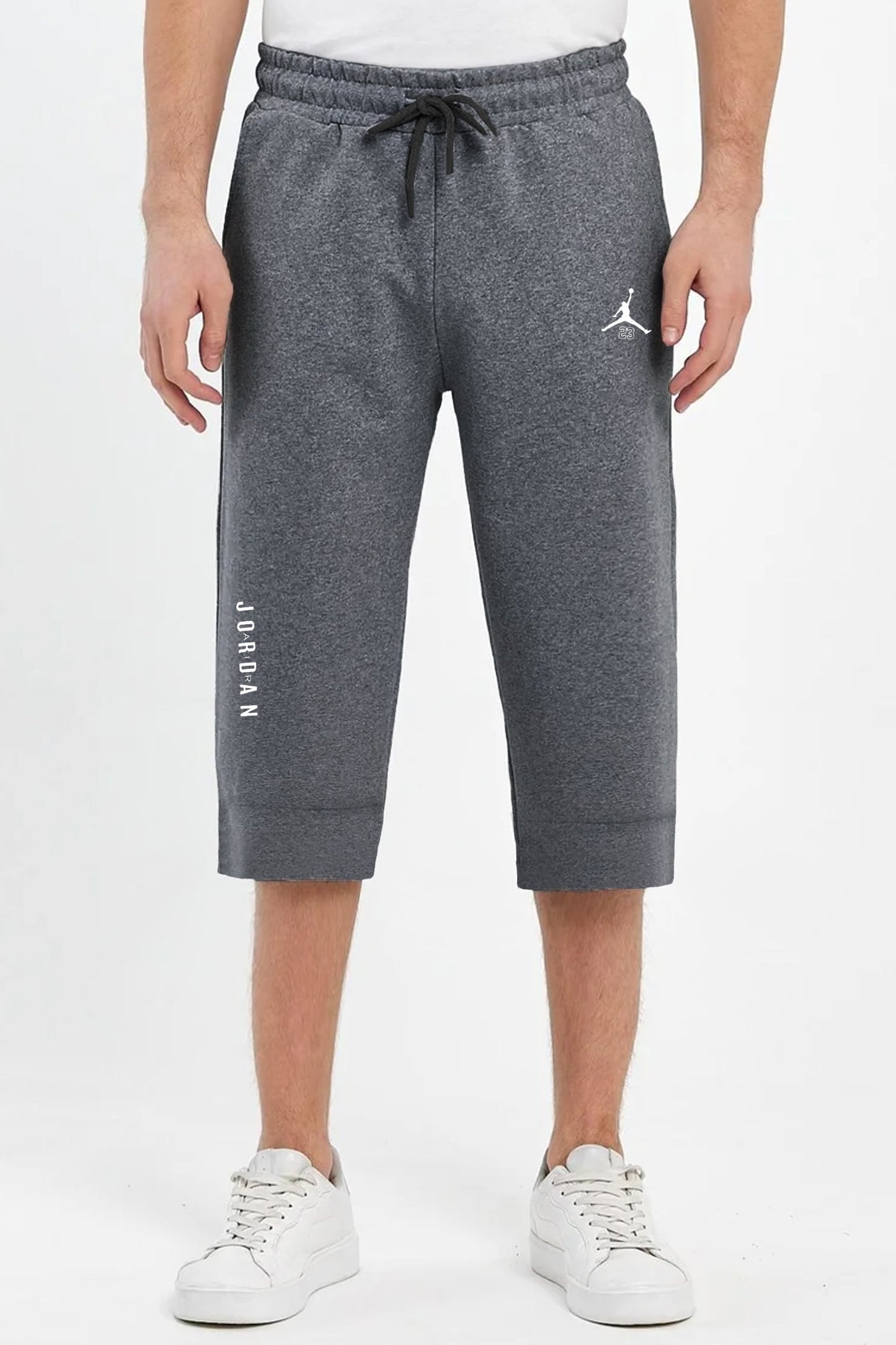 Jrdn Air'23 Classic Premium Men's Shorts In Charcoal Grey