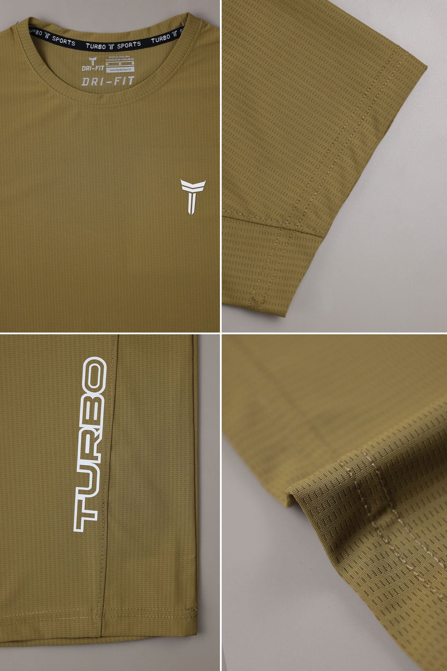 Turbo 'Street-Style' Drop-Shoulder Graphic Dry-Fit Tee
