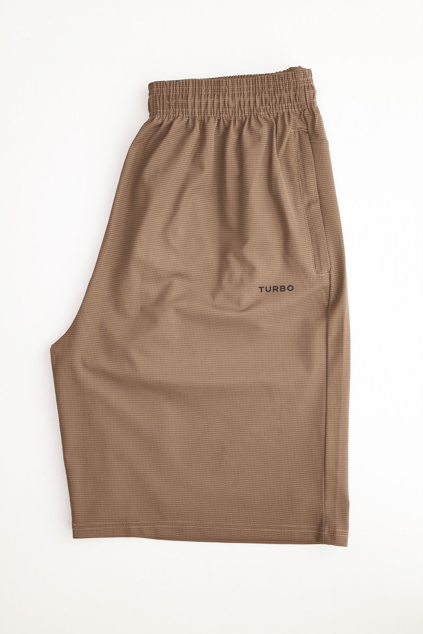 Turbo Trackside Triple Stripe Big Size Dry-Fit Men's Shorts