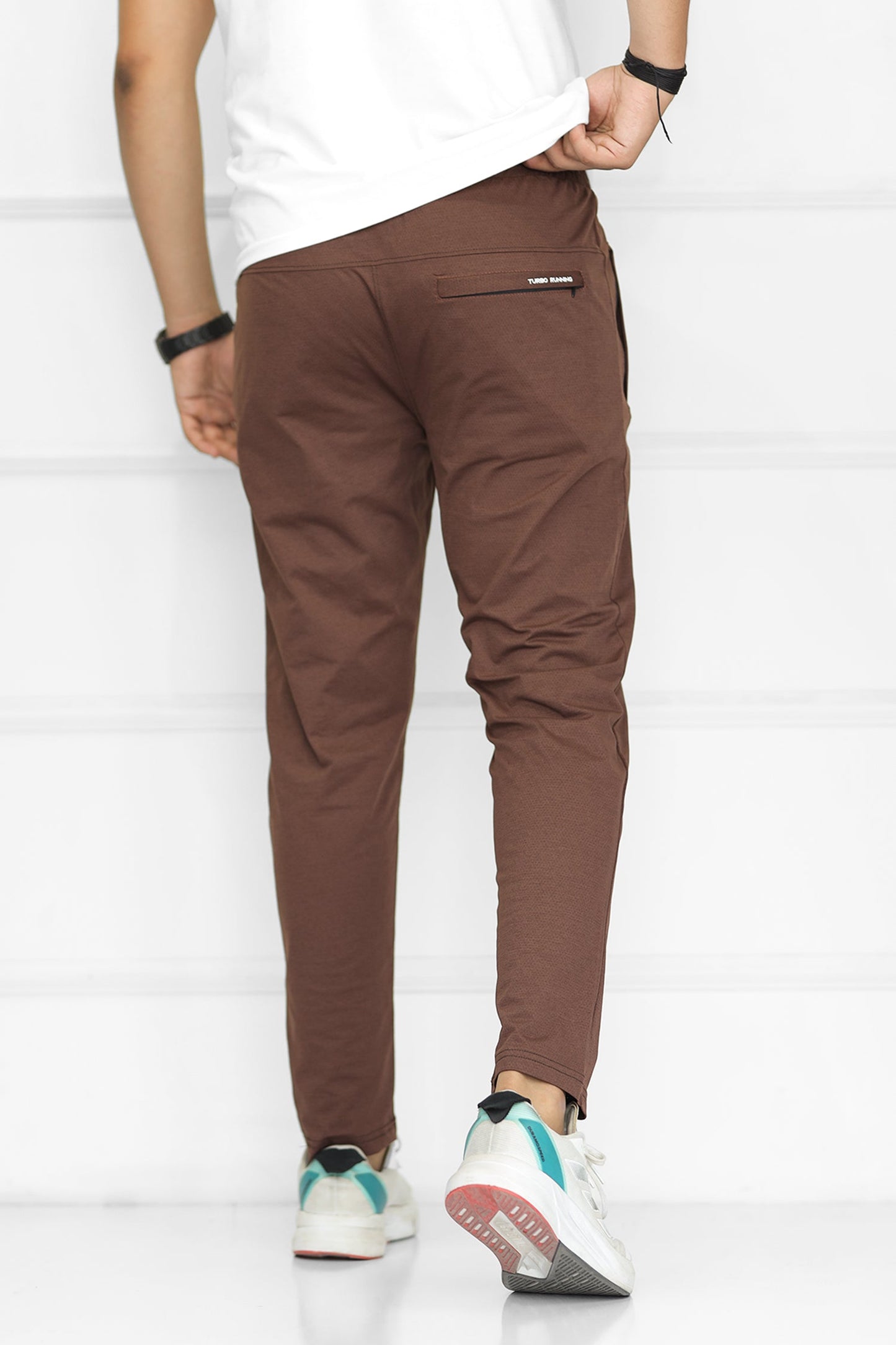 Turbo 'Kinetic-Stretch' Performance Dry-fit Trouser In Coffee