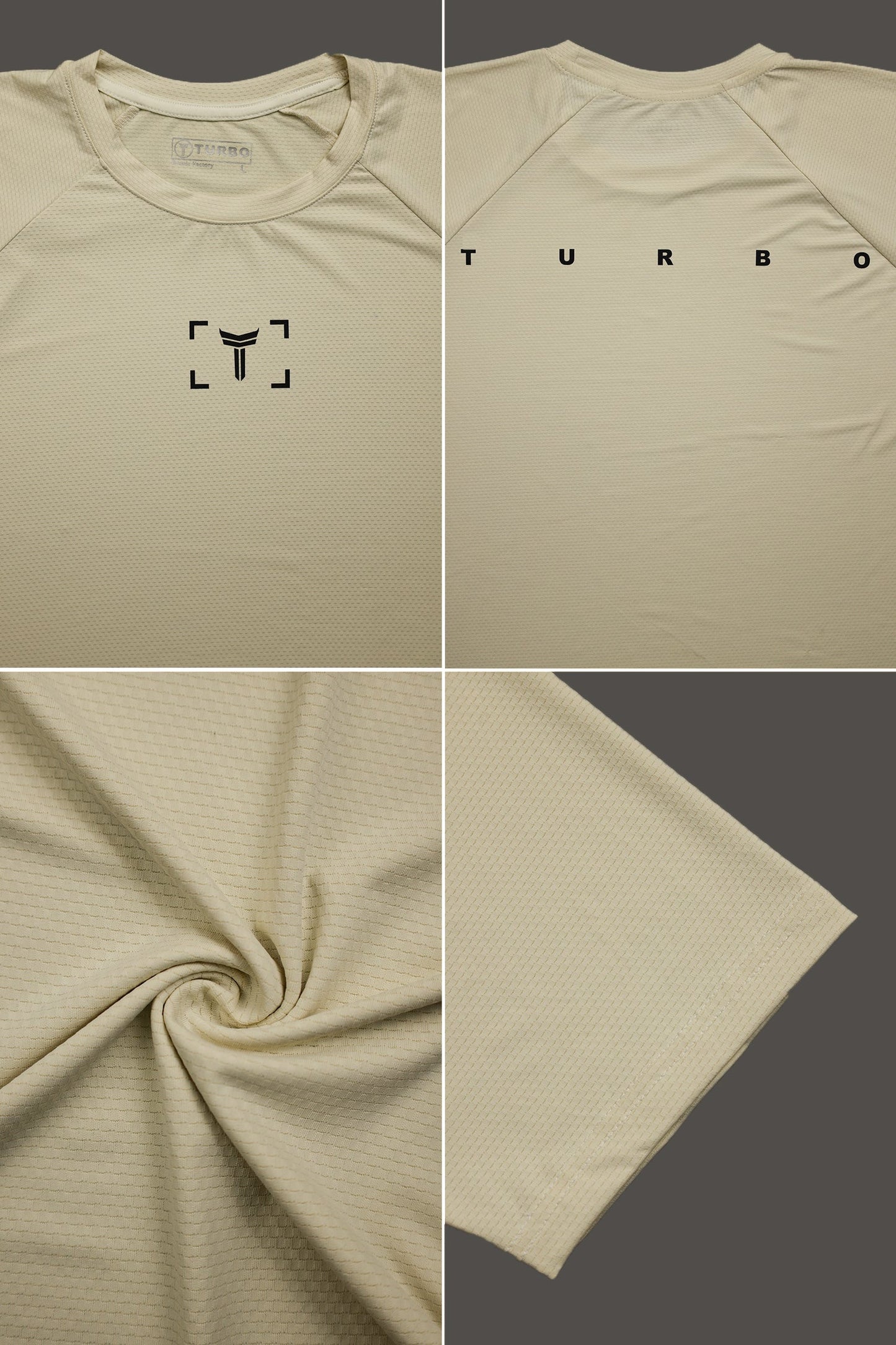 Turbo 'Reticle' Precision Training Mesh Dry-Fit Tee In Creem