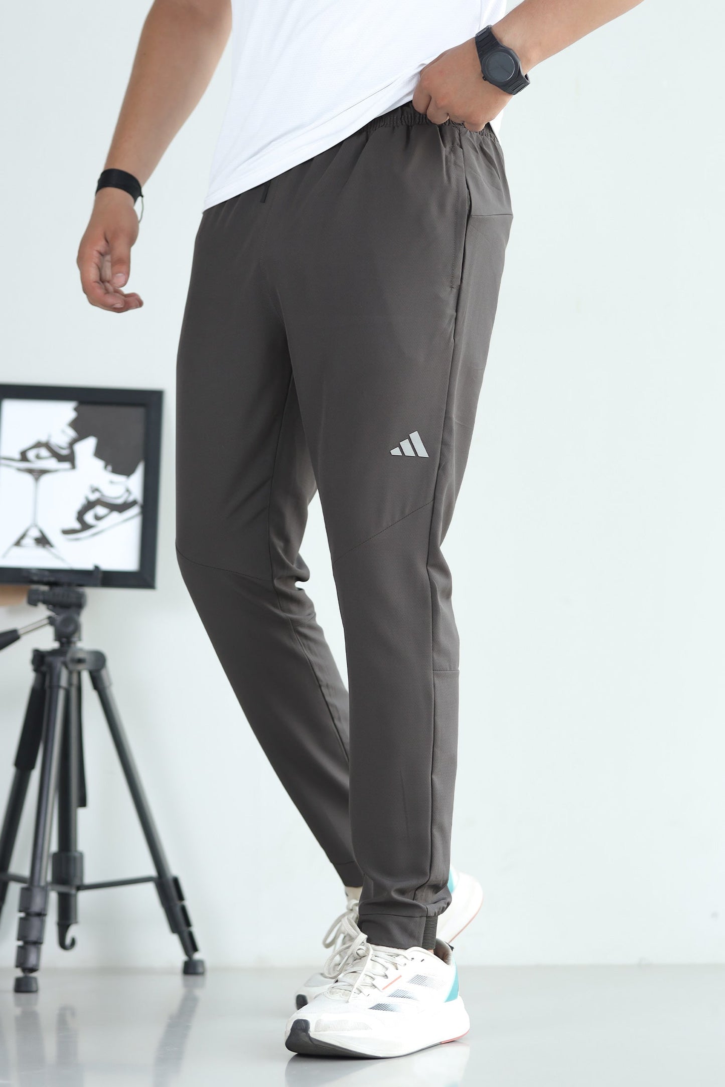 Adds Knitted Essential Micro Premium Sportswear Trouser