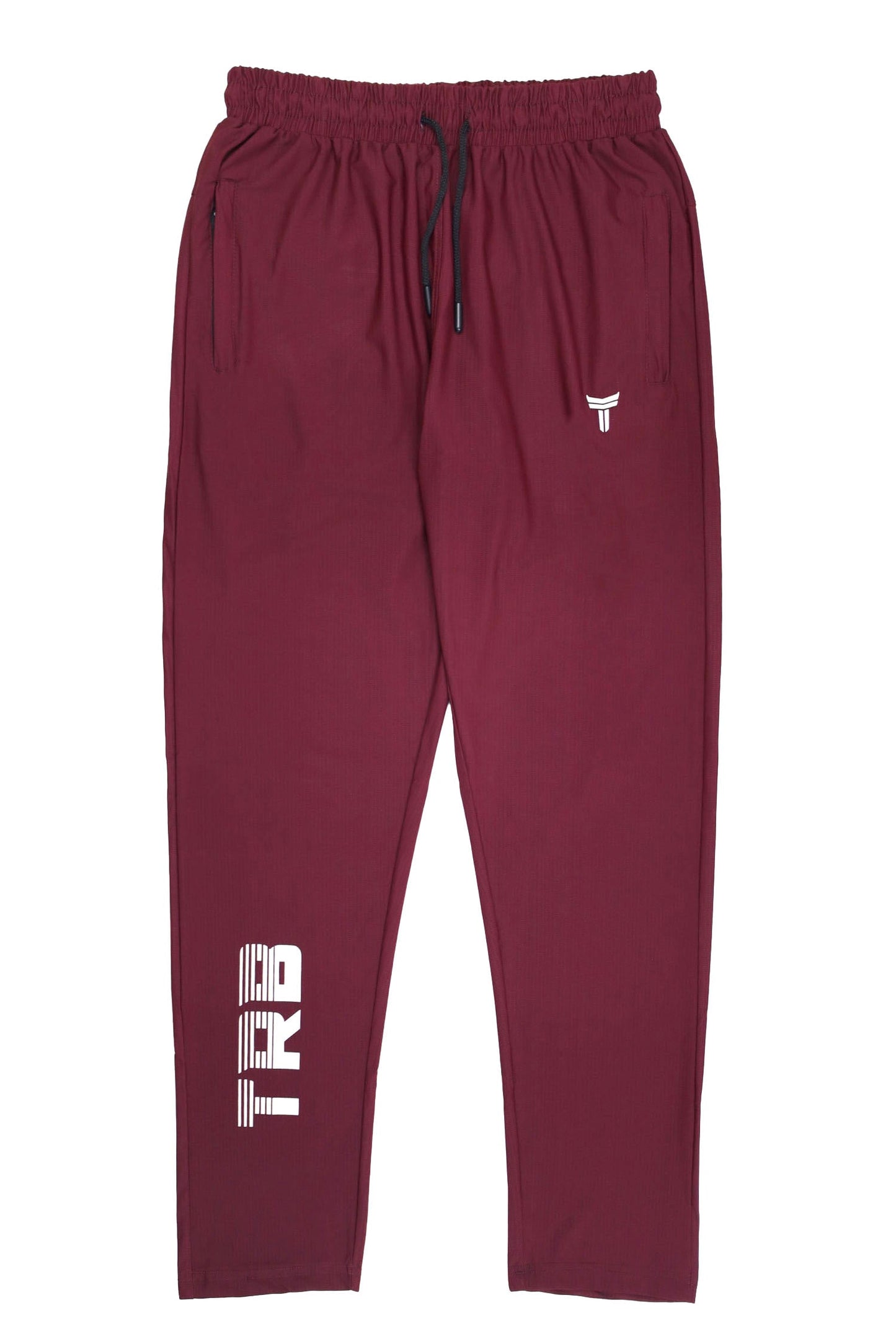 Turbo 'TRB Division' Sportswear Mesh Dry-fit Trouser In Dark Maroon