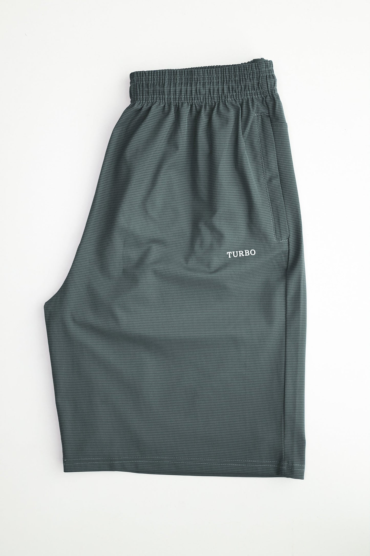 Turbo Trackside Triple Stripe Big Size Dry-Fit Men's Shorts