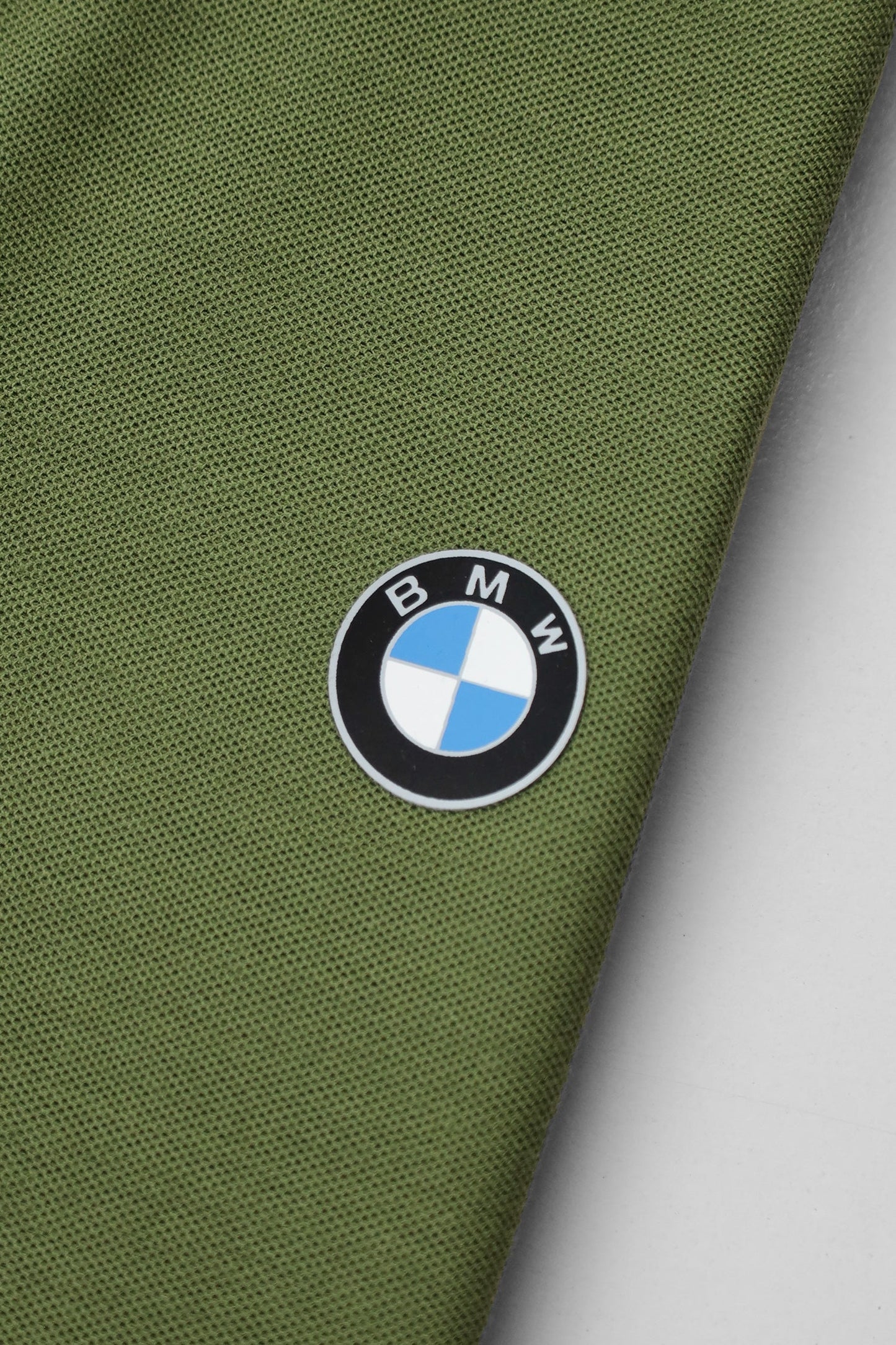 Pma BMW M Motorsports Edition Men's Polo Shirt In Green