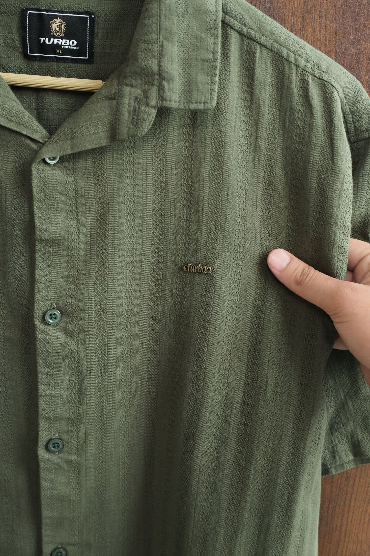Turbo Endless Cool Embossed Casual Shirt