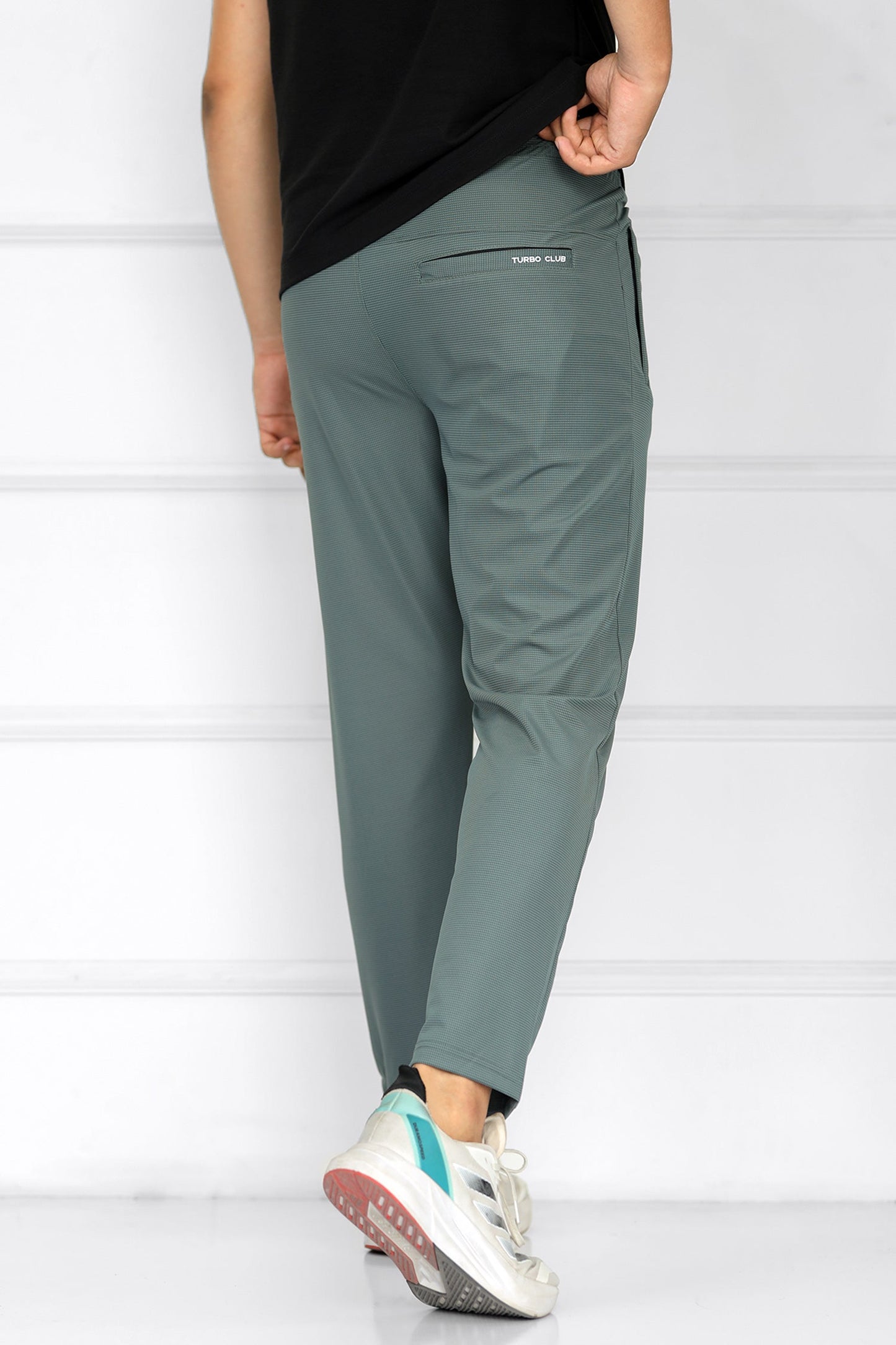 Turbo 'Athletic Club' Kinetic Men's Dryfit Trouser In Green