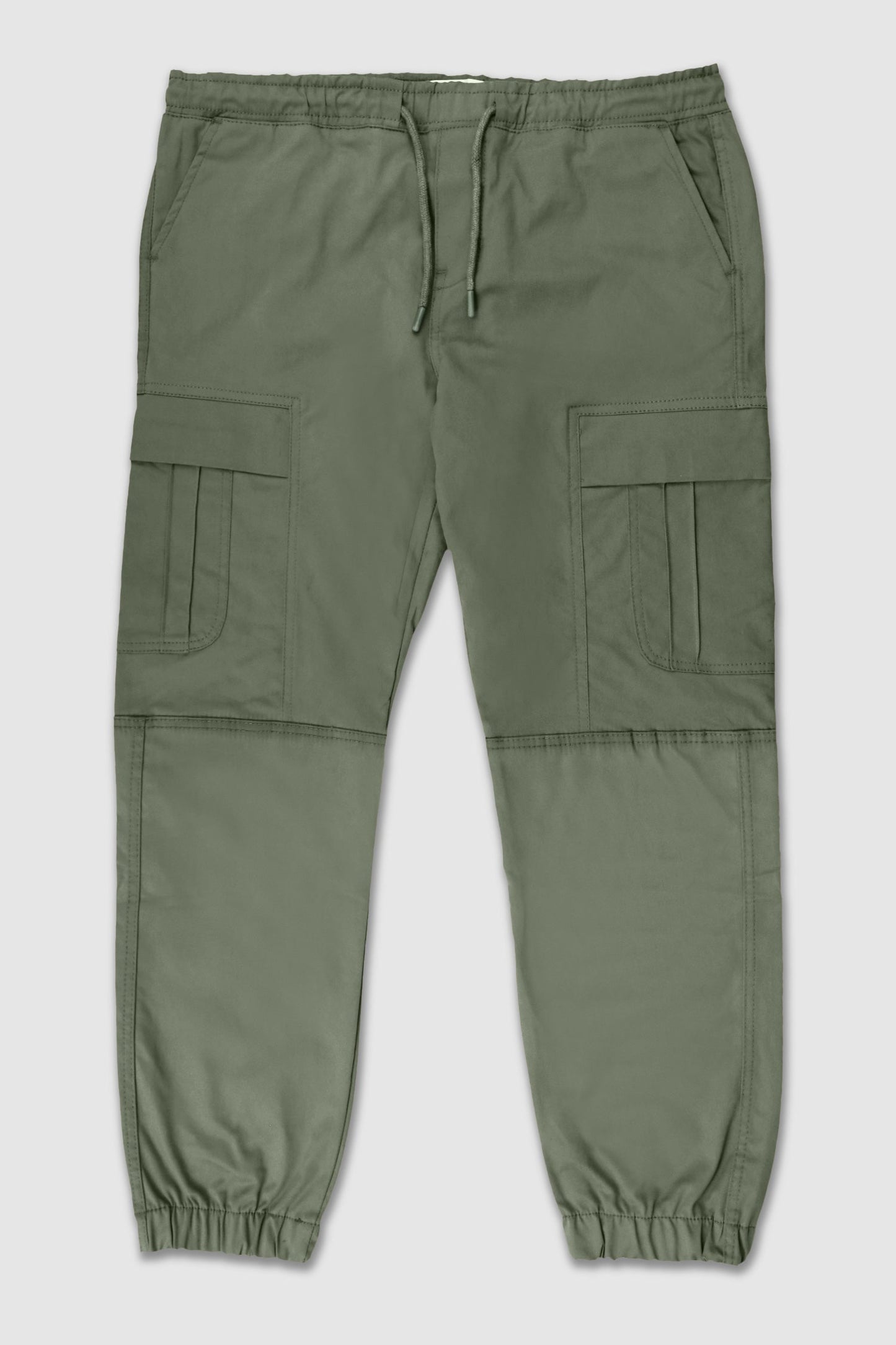 Turbo's Essential Baggy Fit Cargo Trouser In Green