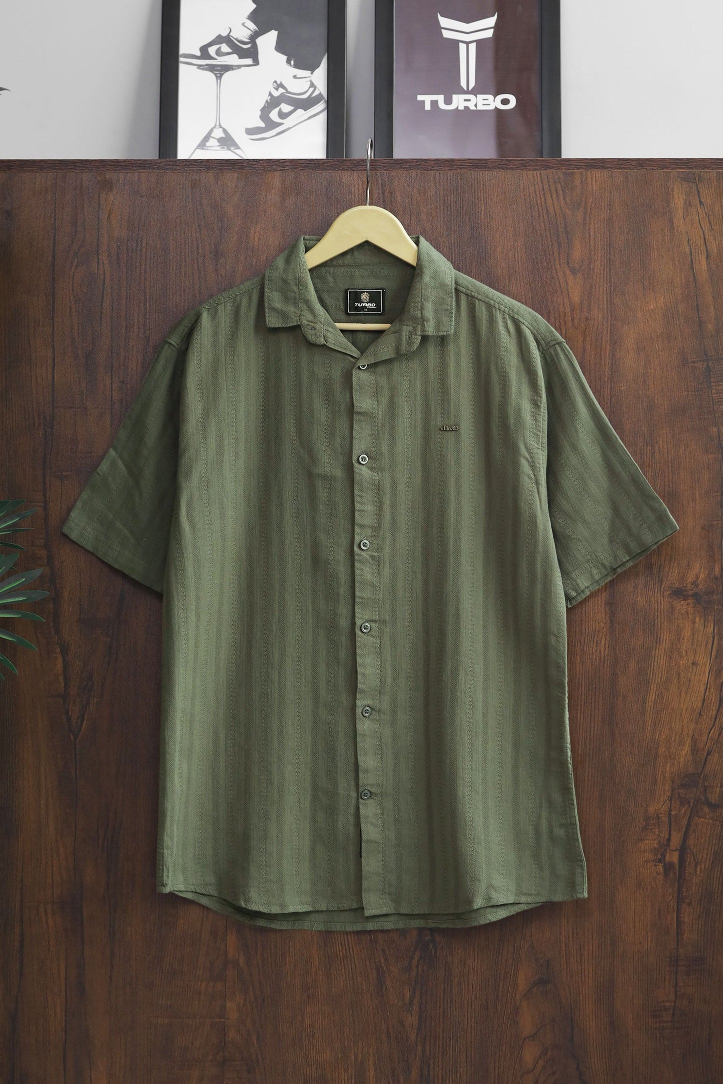 Turbo Endless Cool Embossed Casual Shirt