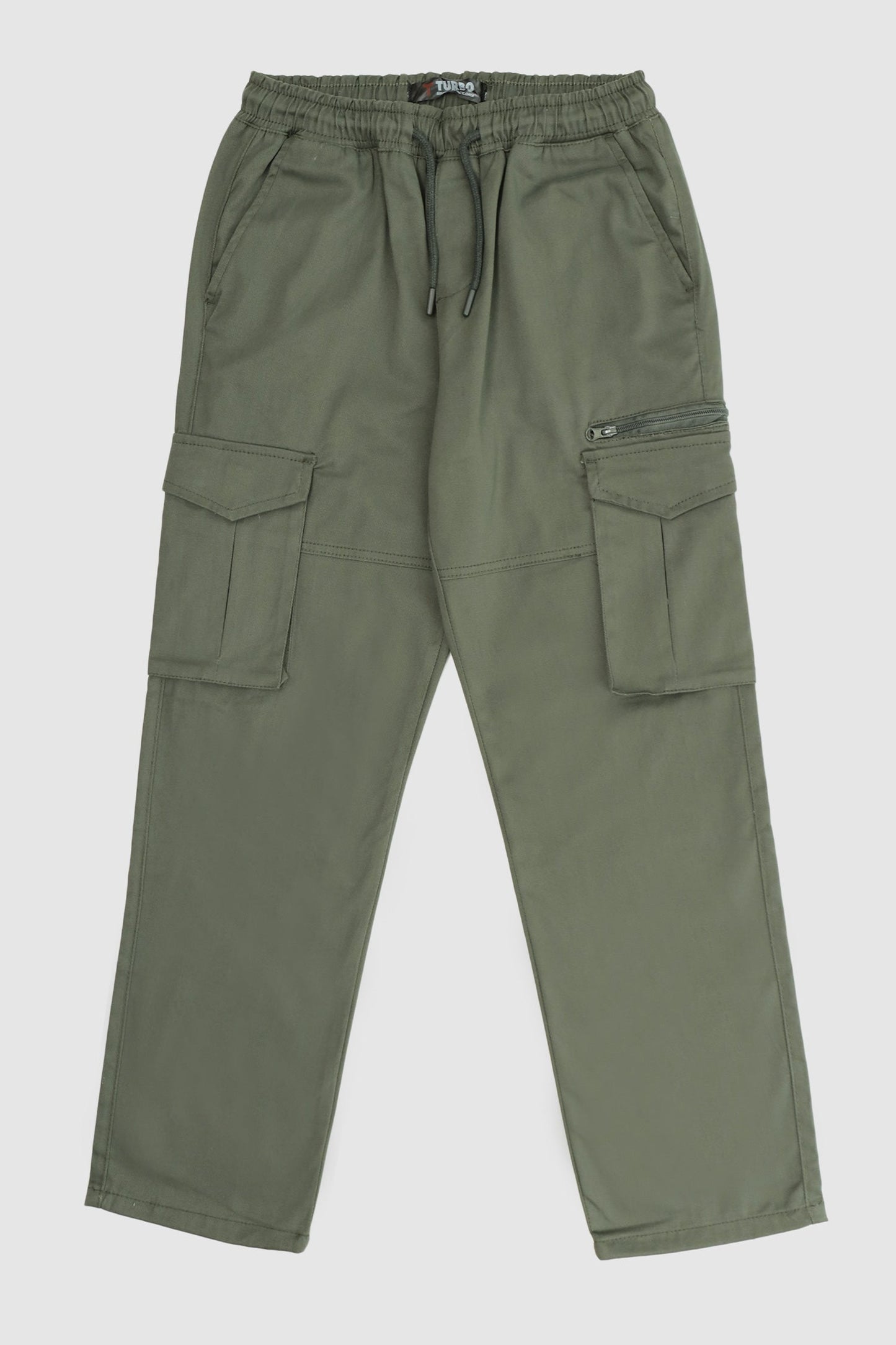 Turbo 'Recon' Division Zip-Detail Loose Bottom Cargo Trouser