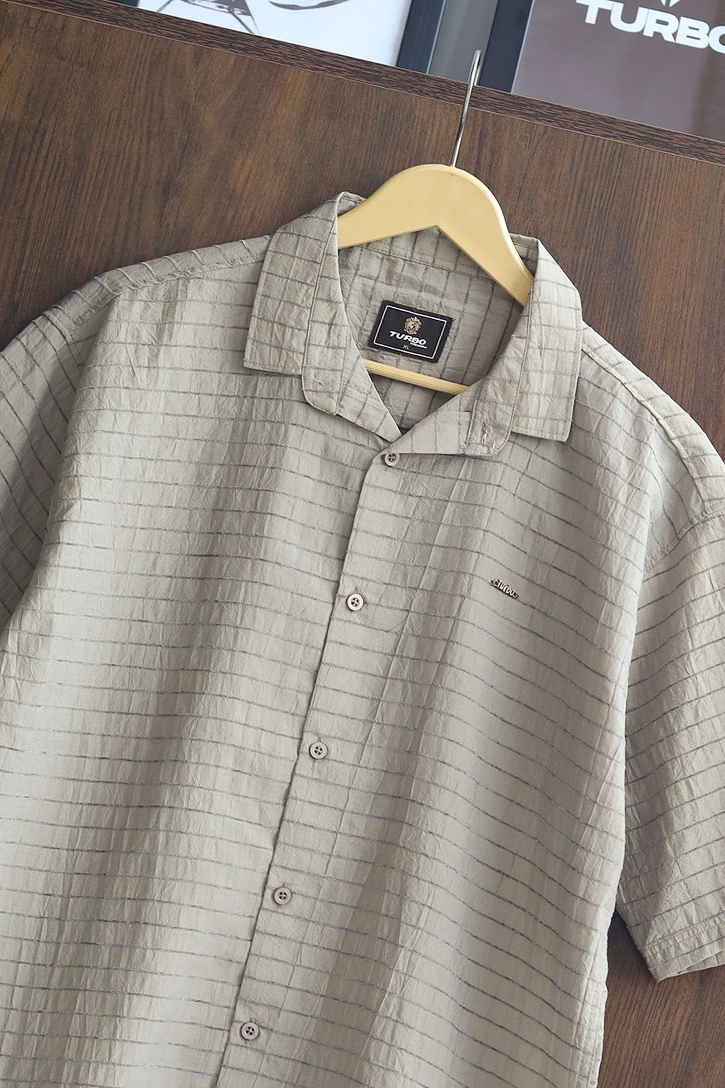 Turbo Snitch Striped Casual Shirt