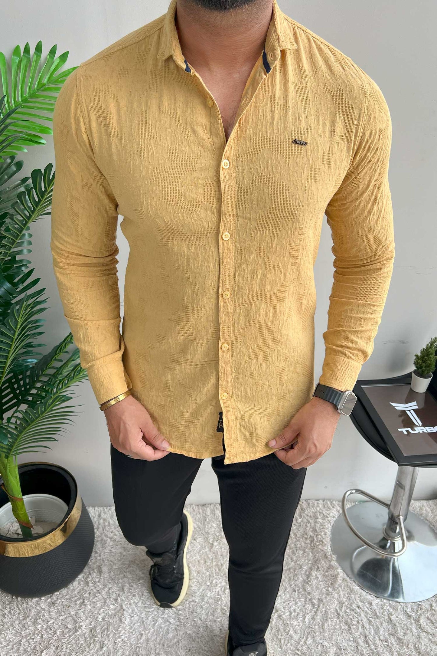 Fabrico Long Sleeve Cotton Casual Shirt
