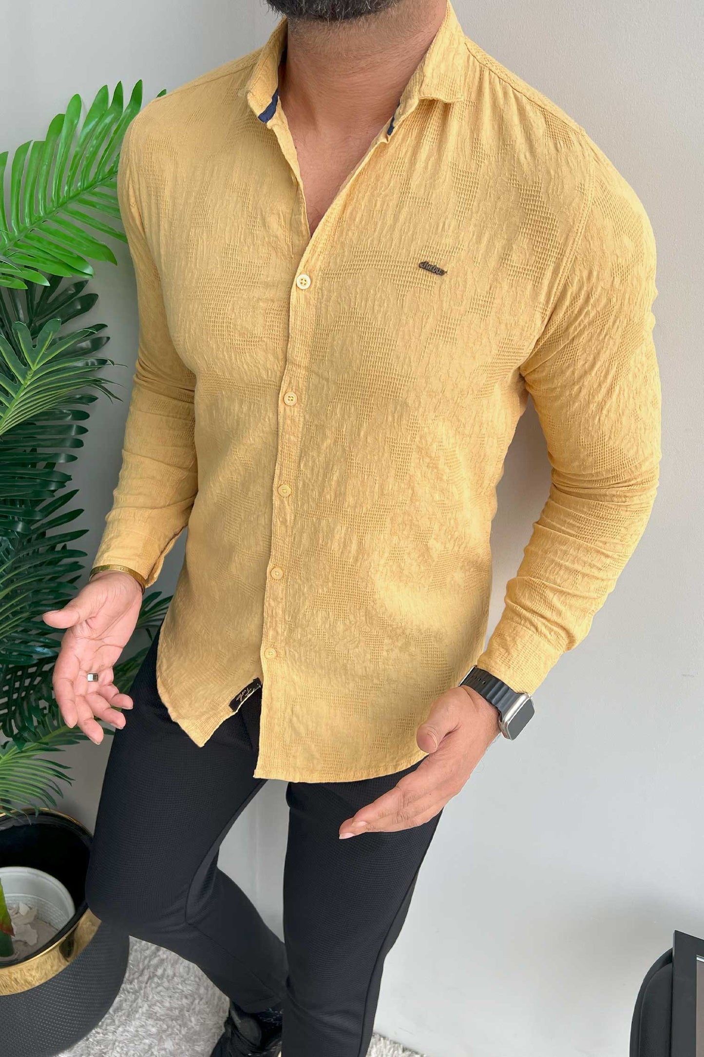 Fabrico Long Sleeve Cotton Casual Shirt