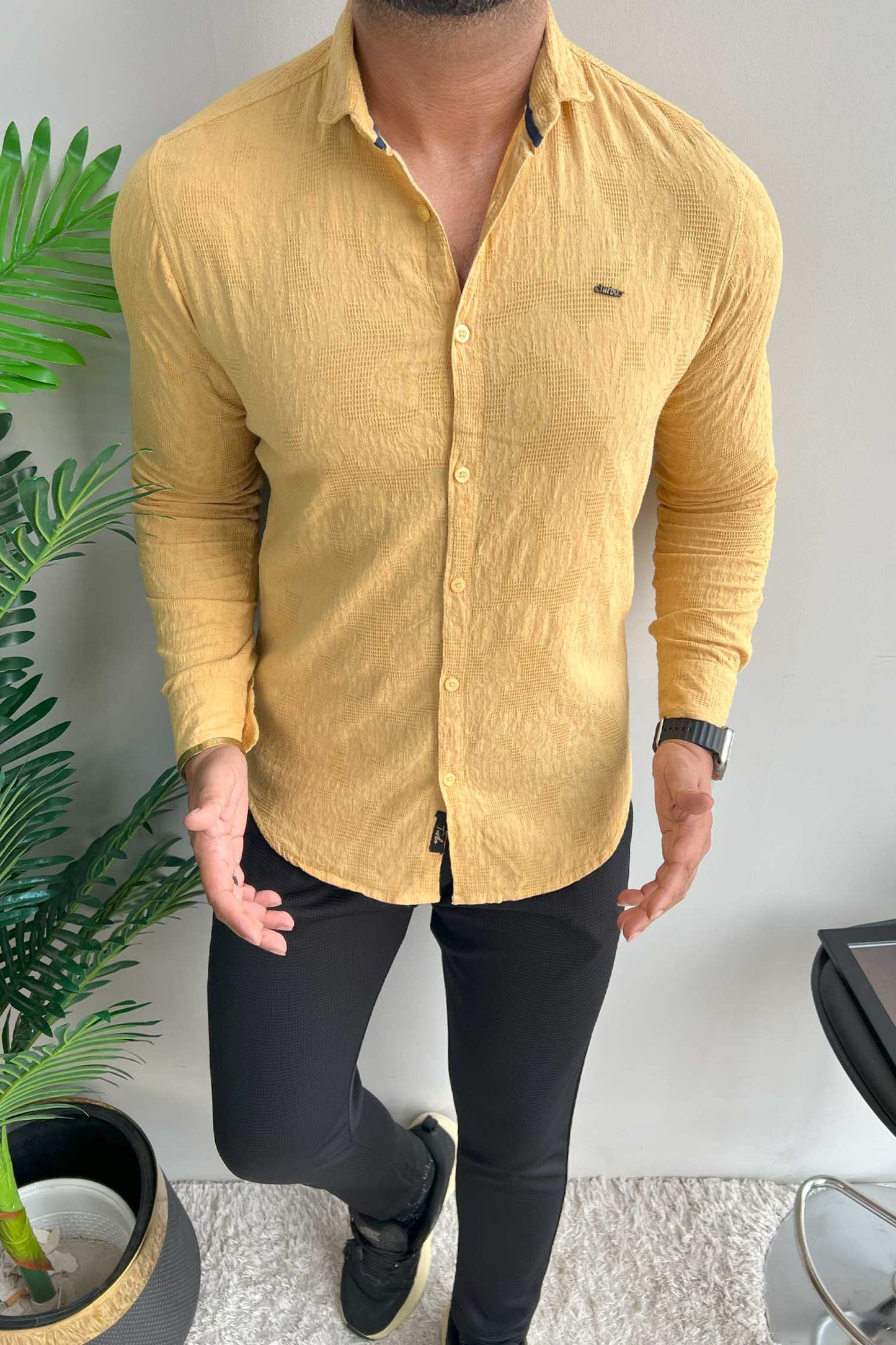 Fabrico Long Sleeve Cotton Casual Shirt