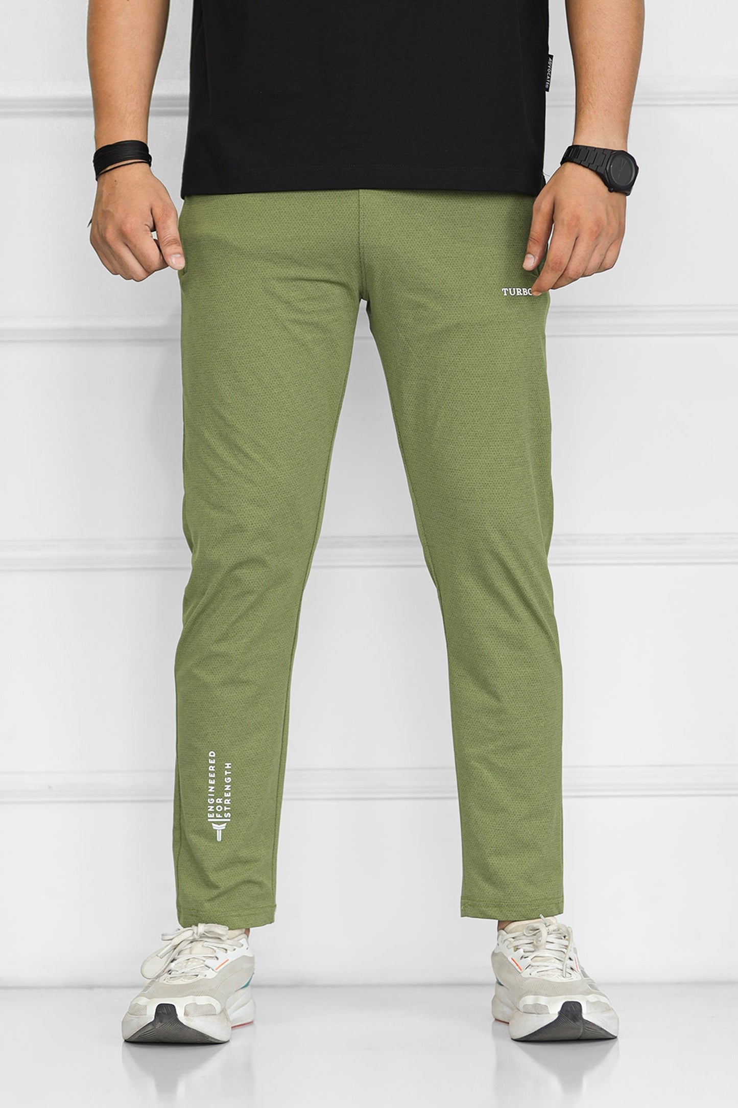 Turbo 'Kinetic-Stretch' Performance Dry-fit Trouser In Light Green