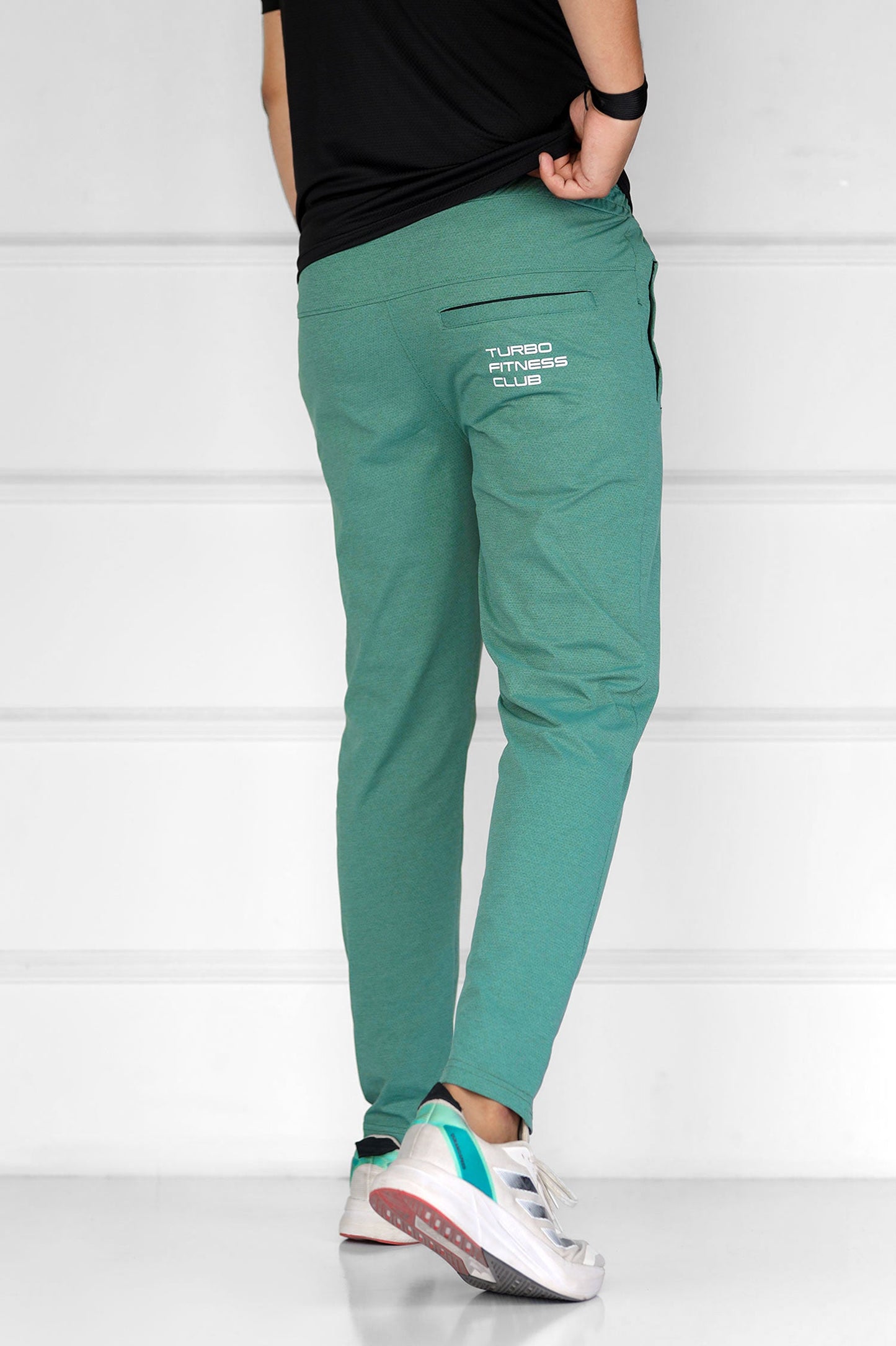 Turbo 'Fitness Club' Team Issue Sportswear Men's Dryfit Trouser In Light Green