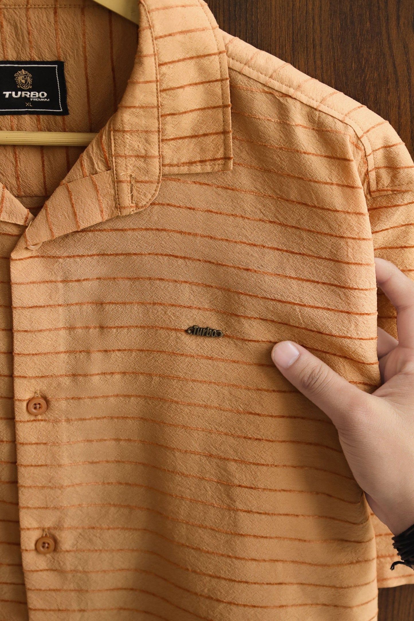Turbo Snitch Striped Casual Shirt