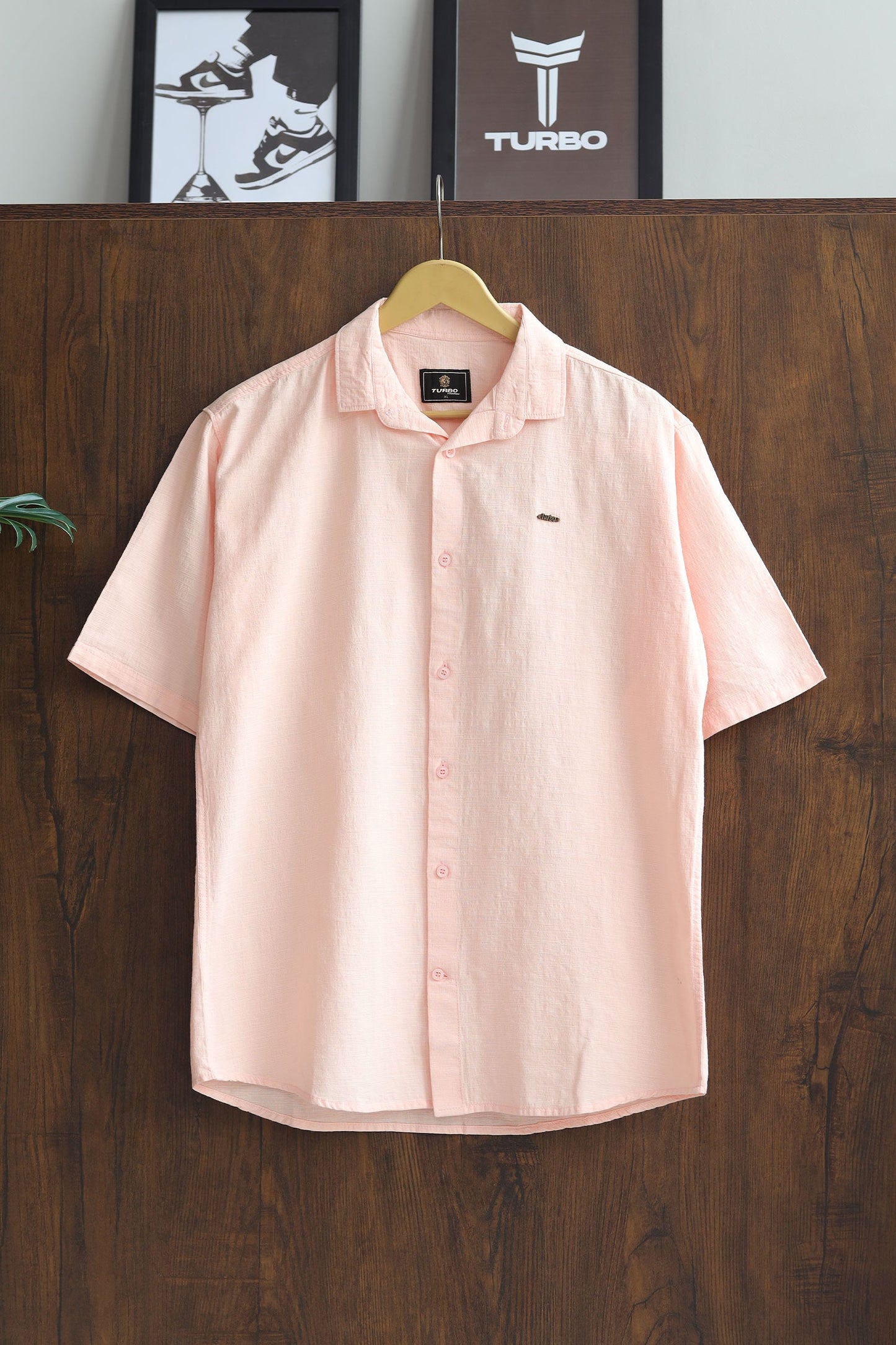 Turbo Textured Relaxed Fit Casual Shirt
