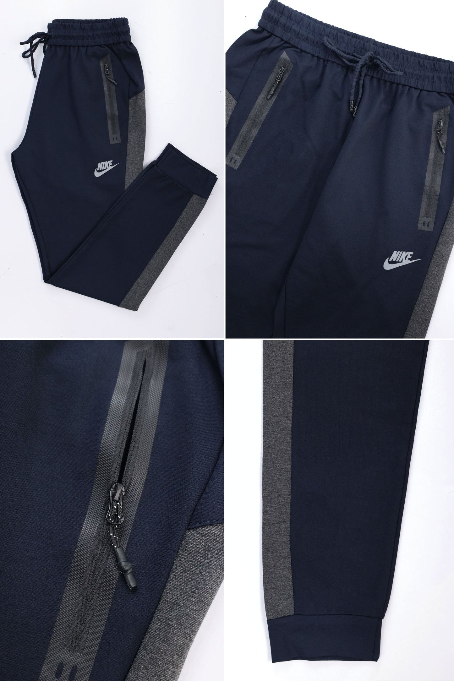 Nke 'Gravity-Defy' 4-Way Stretch SlimFit Trouser In Navy Blue