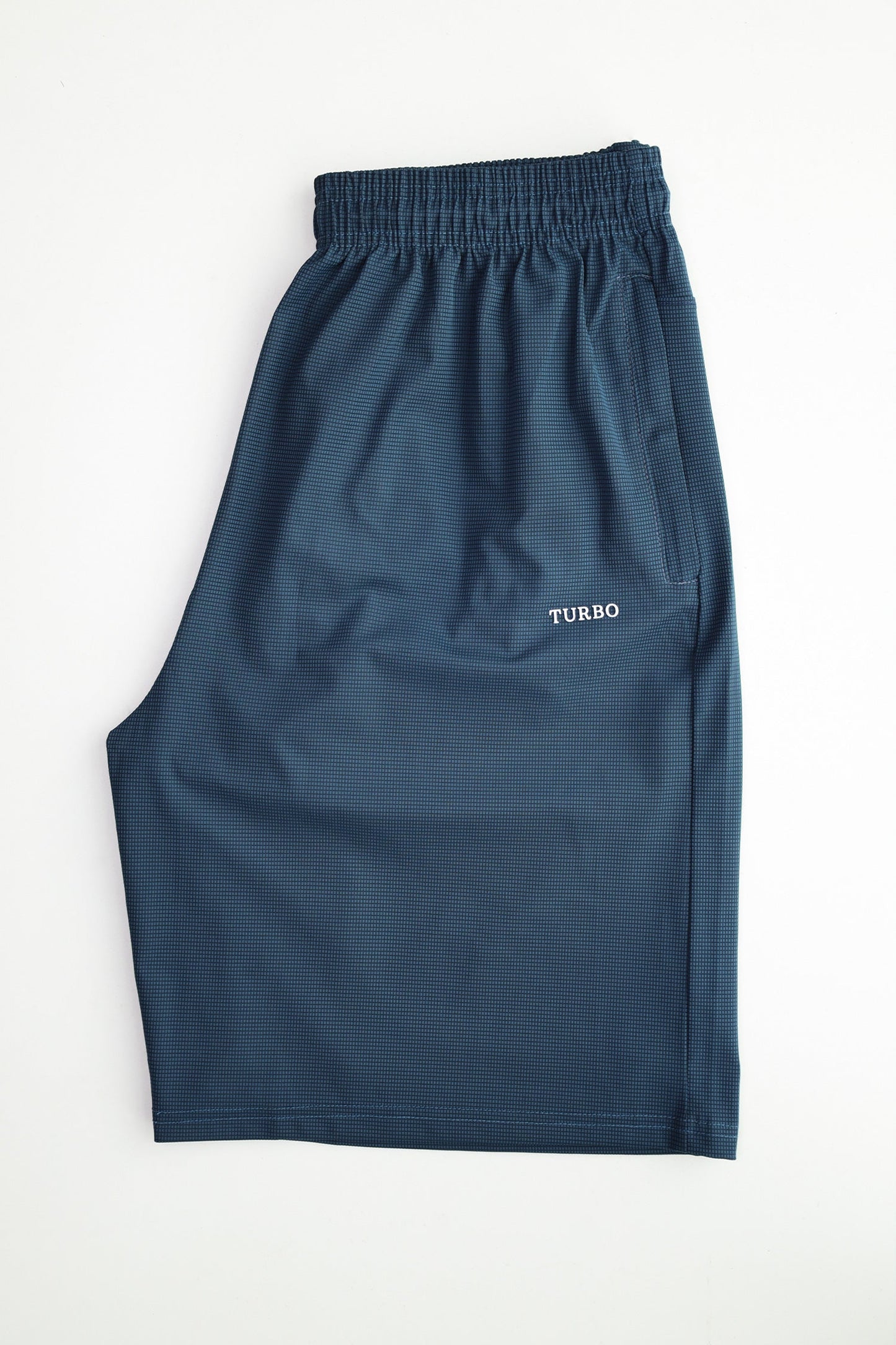 Turbo Trackside Triple Stripe Big Size Dry-Fit Men's Shorts