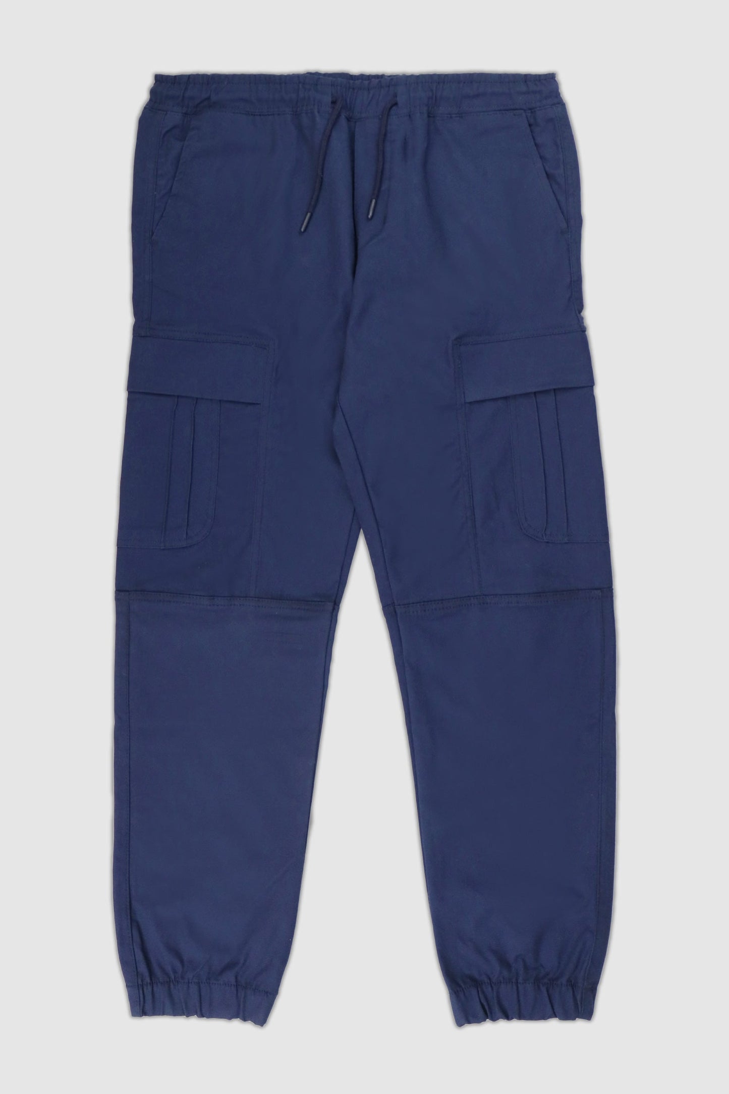 Turbo's Essential Baggy Fit Cargo Trouser In Navy Blue