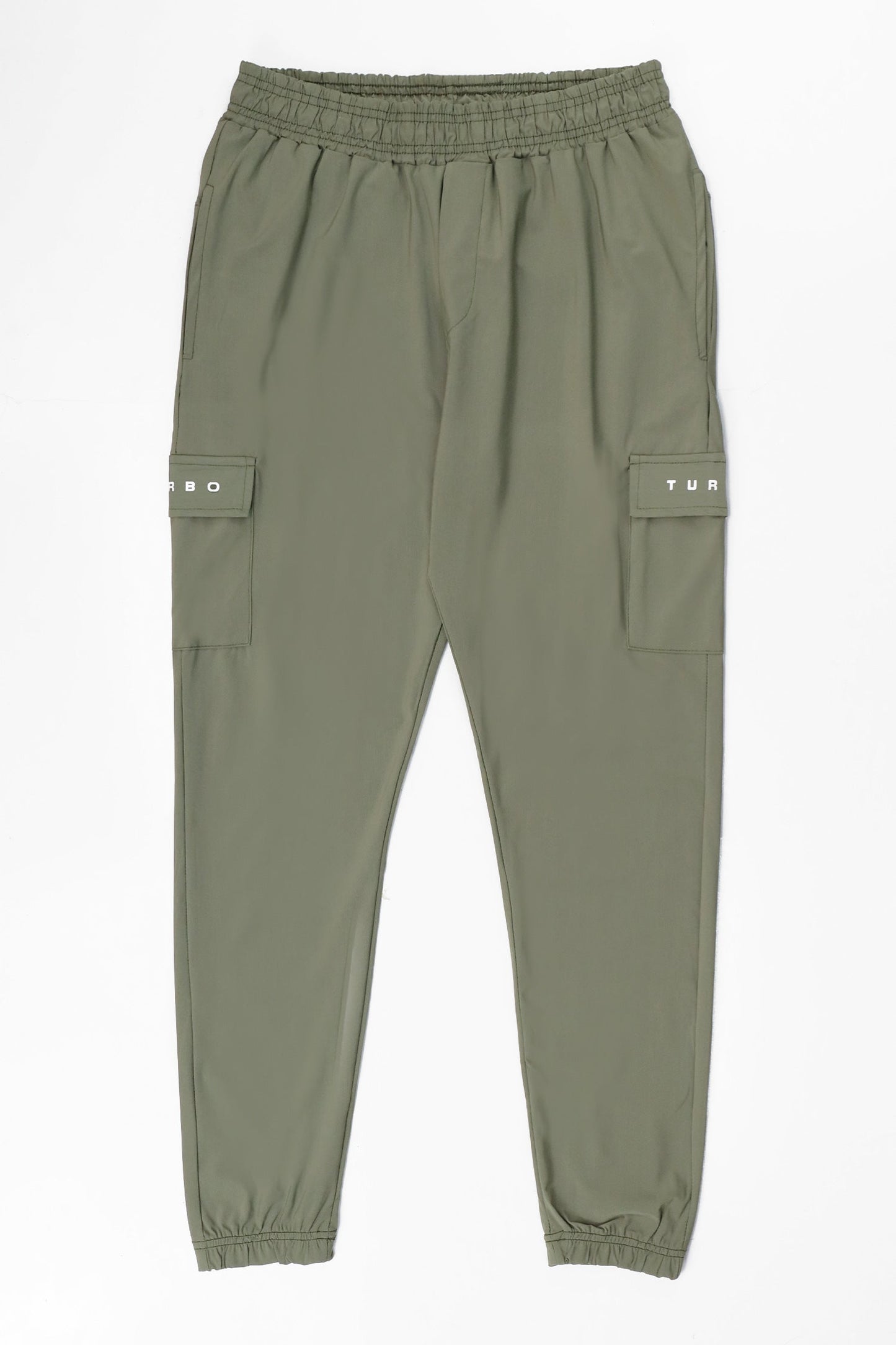 Turbo's Essential Workout Running Men's Dryfit Trouser In Olive