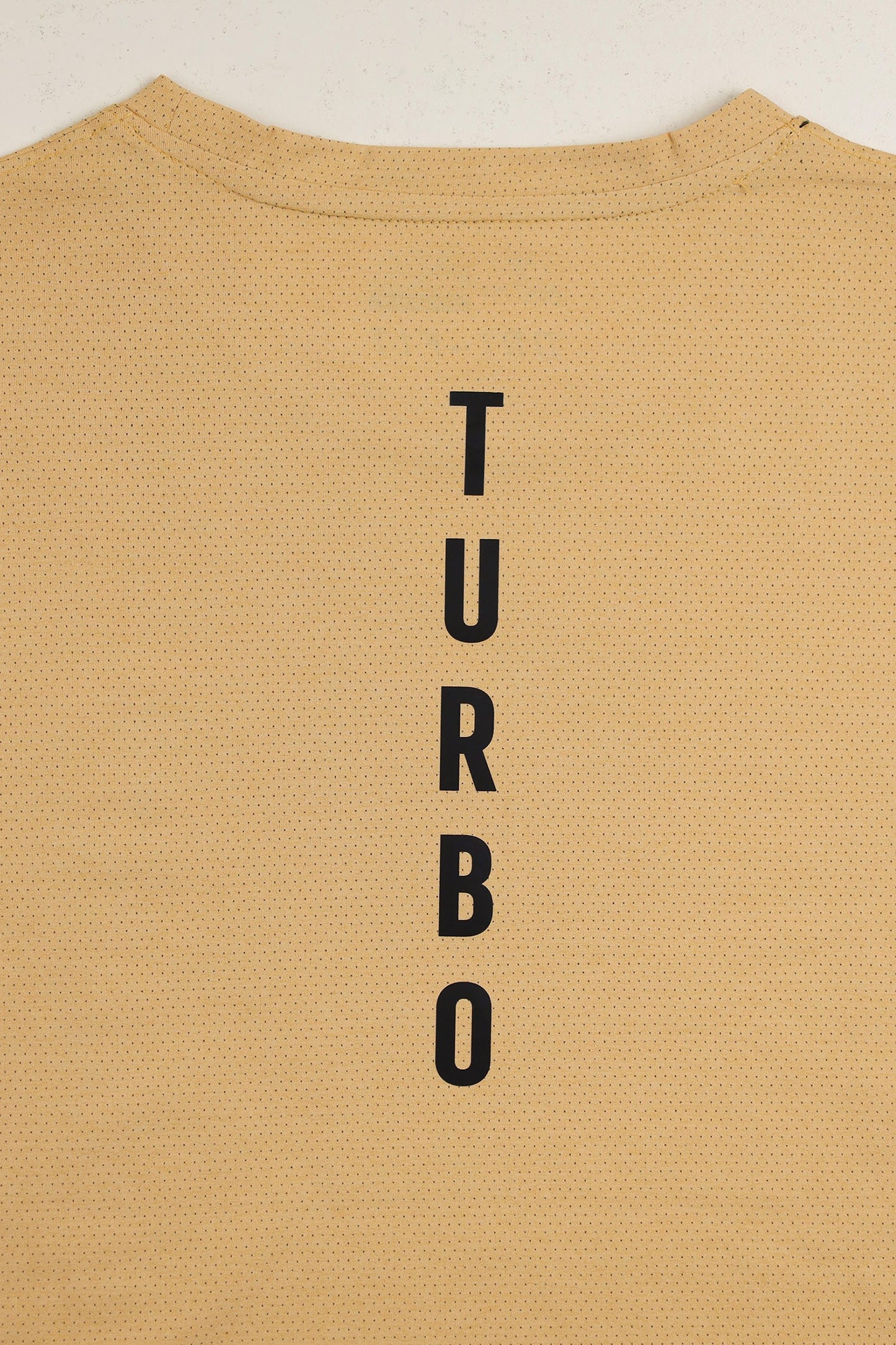 Turbo 'Aero-Flow' Perforated Running Dry-Fit Tee In Peach