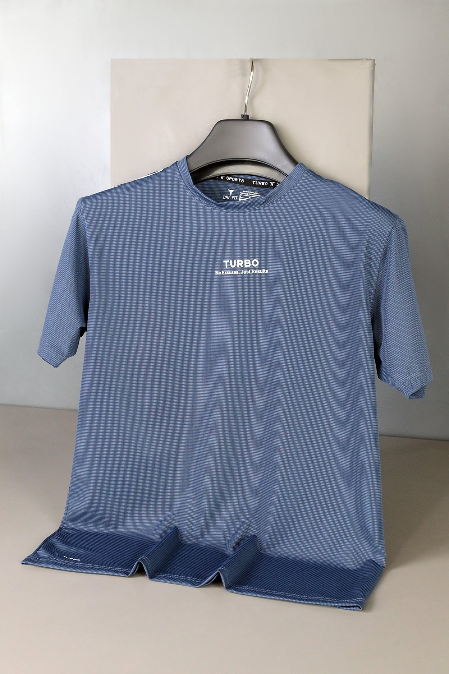 Turbo 'No Excuses' Grid-Tech Performance Dry-Fit Tee